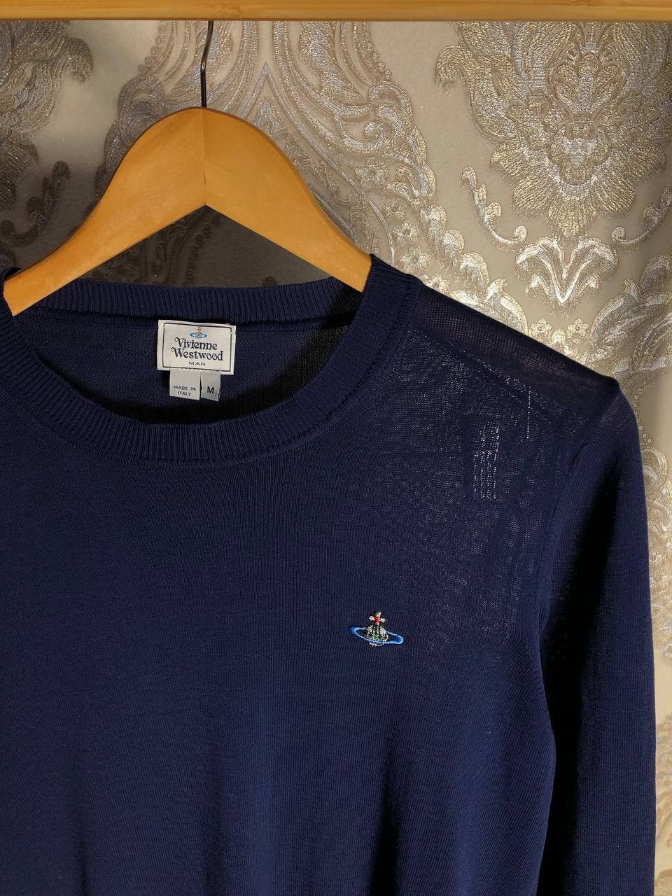 Vivienne Westwood VIVIENNE WESTWOOD ITALIAN DESIGNER CASUAL SWEATER LIGHT Size US M / EU 48-50 / 2 - 2 Thumbnail