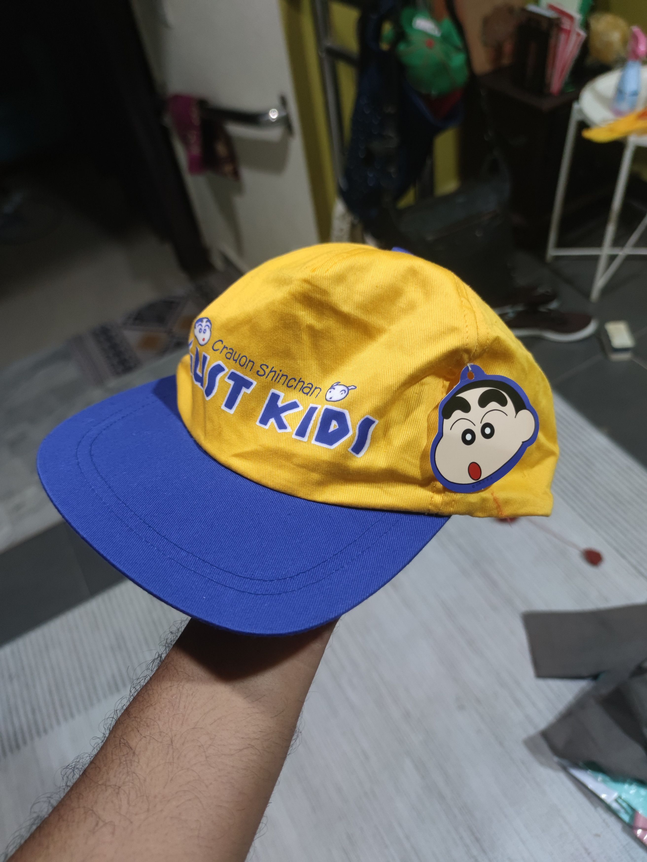 Japanese Brand Vintage 90s Deadstock NWT Crayon Shin Chan Cap Size ONE SIZE - 1 Thumbnail
