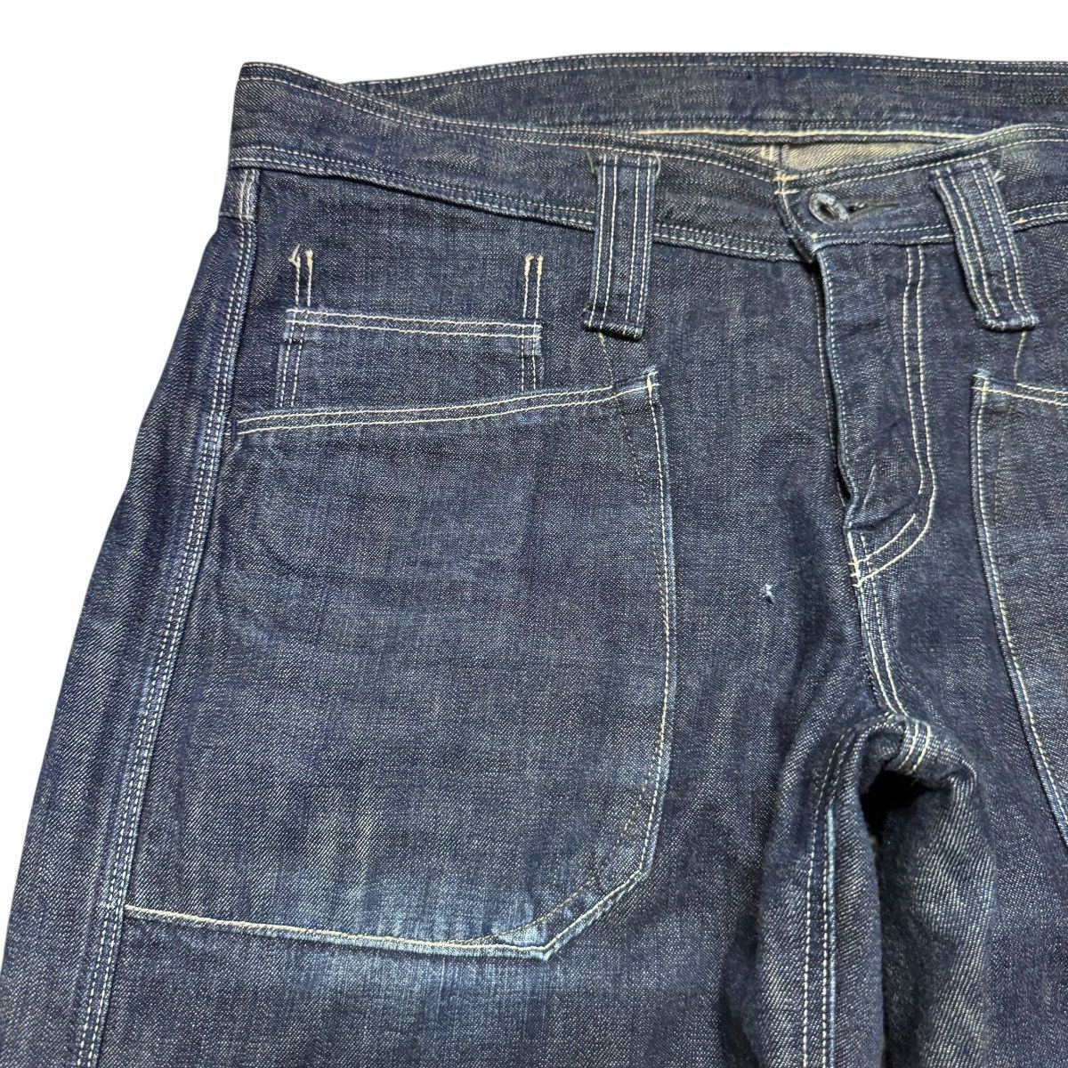 Japanese Brand Domingo Japan Denim Military Fatigue Pants Size US 30 / EU 46 - 4 Thumbnail