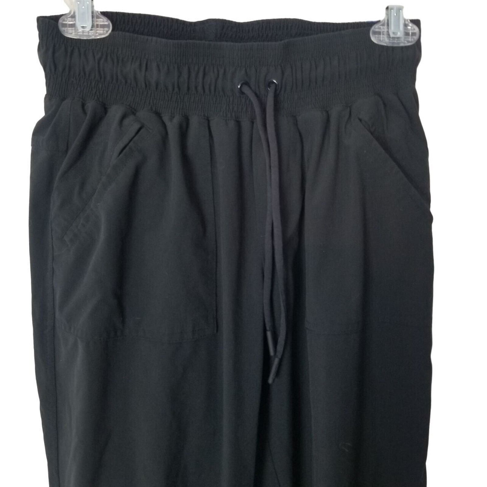 Prana Prana Womens XS Black Ruched Side Midtown Capri Cropped Size 26" / US 2 / IT 38 - 3 Thumbnail
