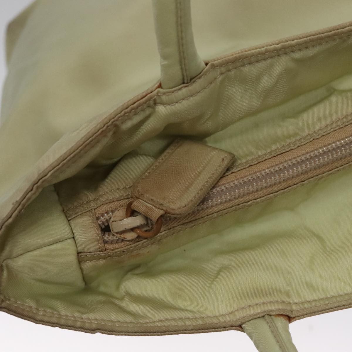 Prada PRADA Hand Bag Nylon Beige Size ONE SIZE - 10 Thumbnail