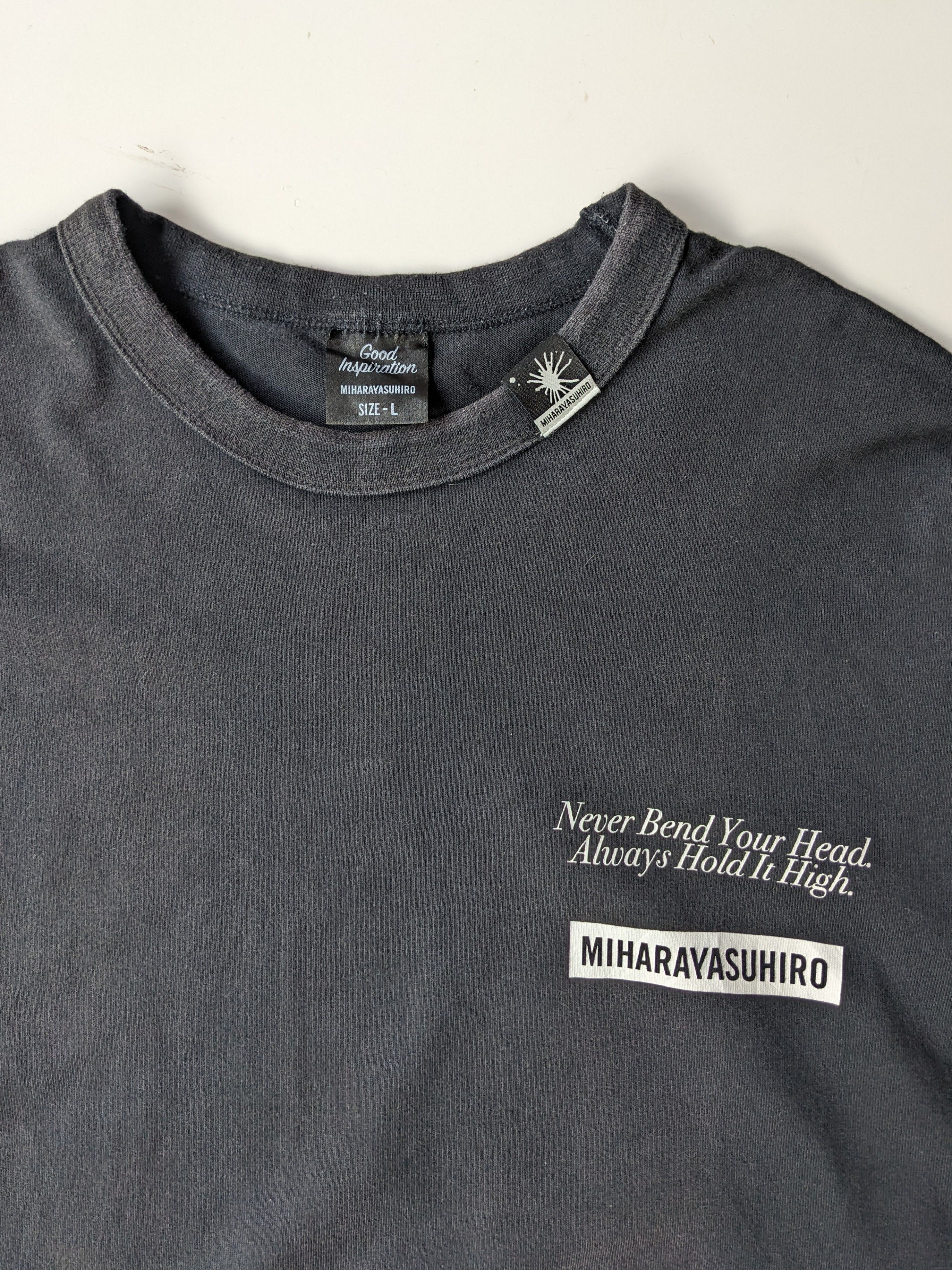GU × Maison MIHARA YASUHIRO Gu X Miharayasuhiro Good Inspiration longsleeve Size US L / EU 52-54 / 3 - 5 Thumbnail