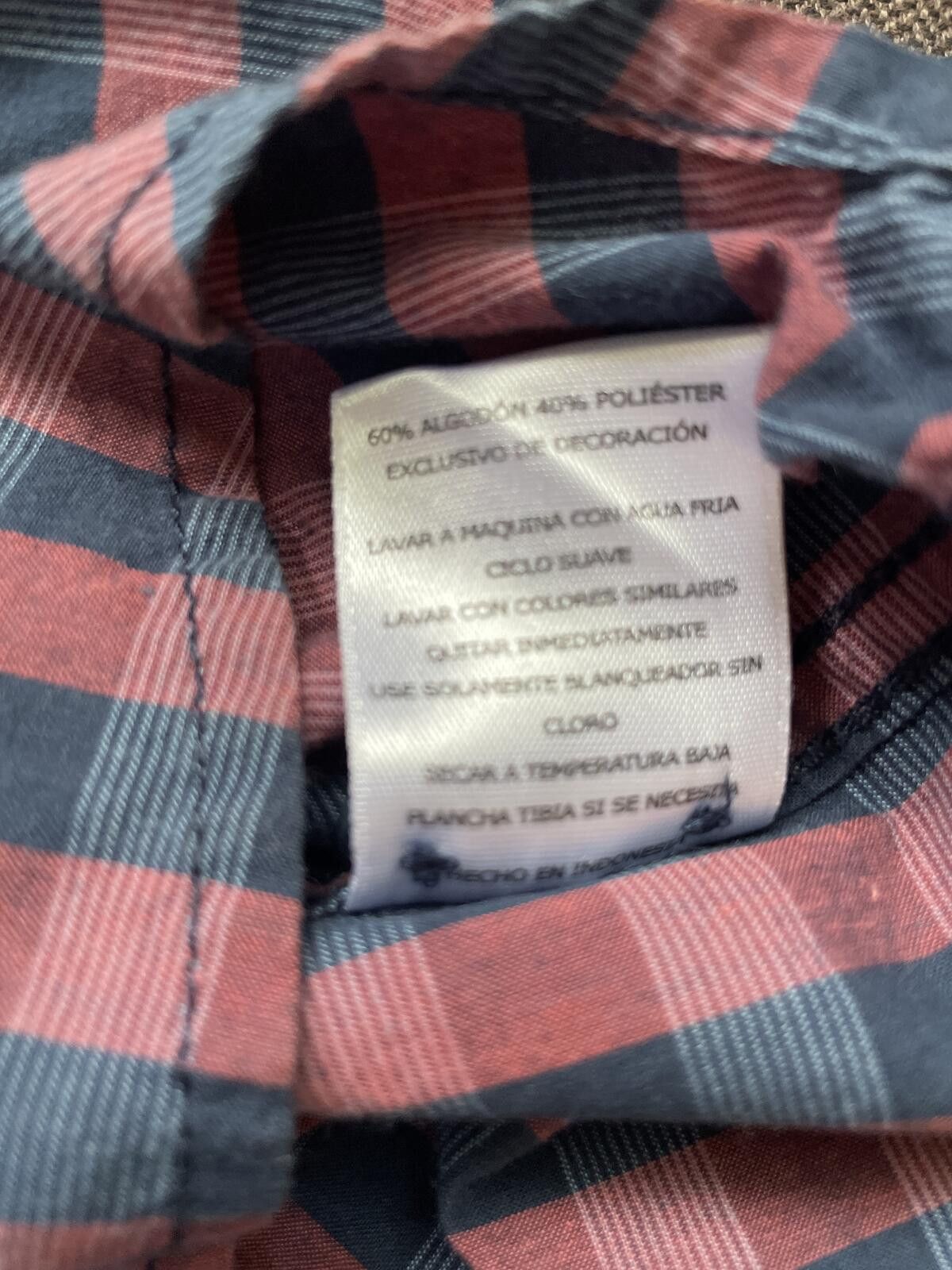 Levi's Levi's Men's Short Sleeve Red Blue Checkered Shirt Large Size US L / EU 52-54 / 3 - 7 Thumbnail