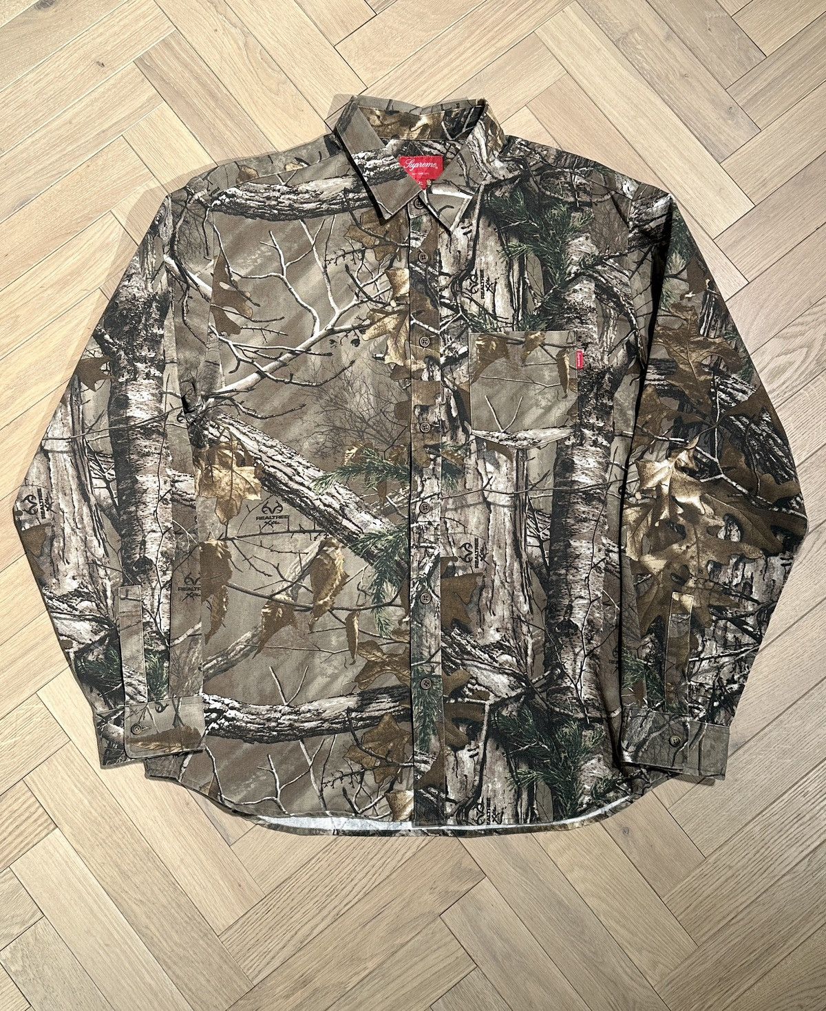 Supreme Supreme Realtree Camo Flannel Shirt | Grailed