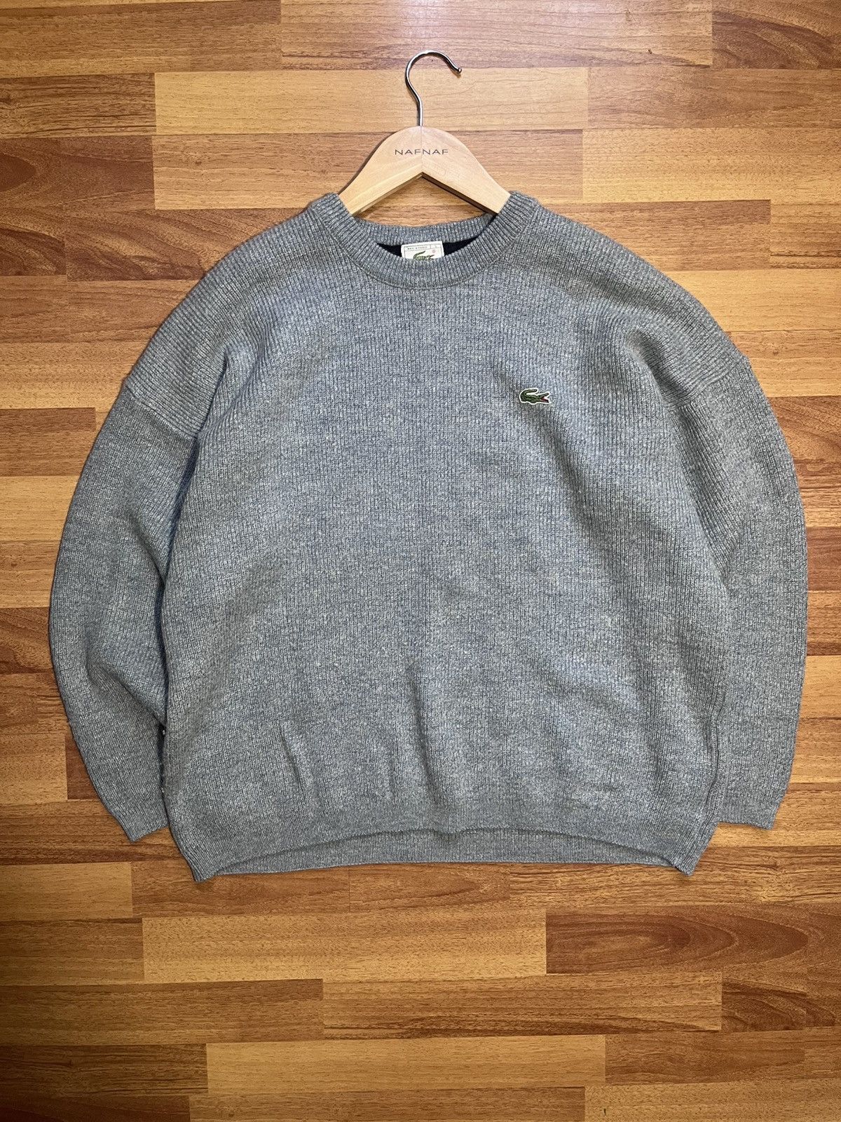 Lacoste Lacoste Vintage Wool Sweeter Size US L / EU 52-54 / 3 - 1 Thumbnail
