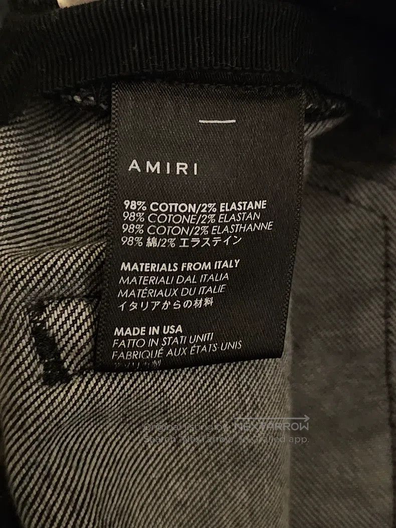 Amiri Amiri Size 34 Splash ink on jeans Size US 34 / EU 50 - 6 Thumbnail