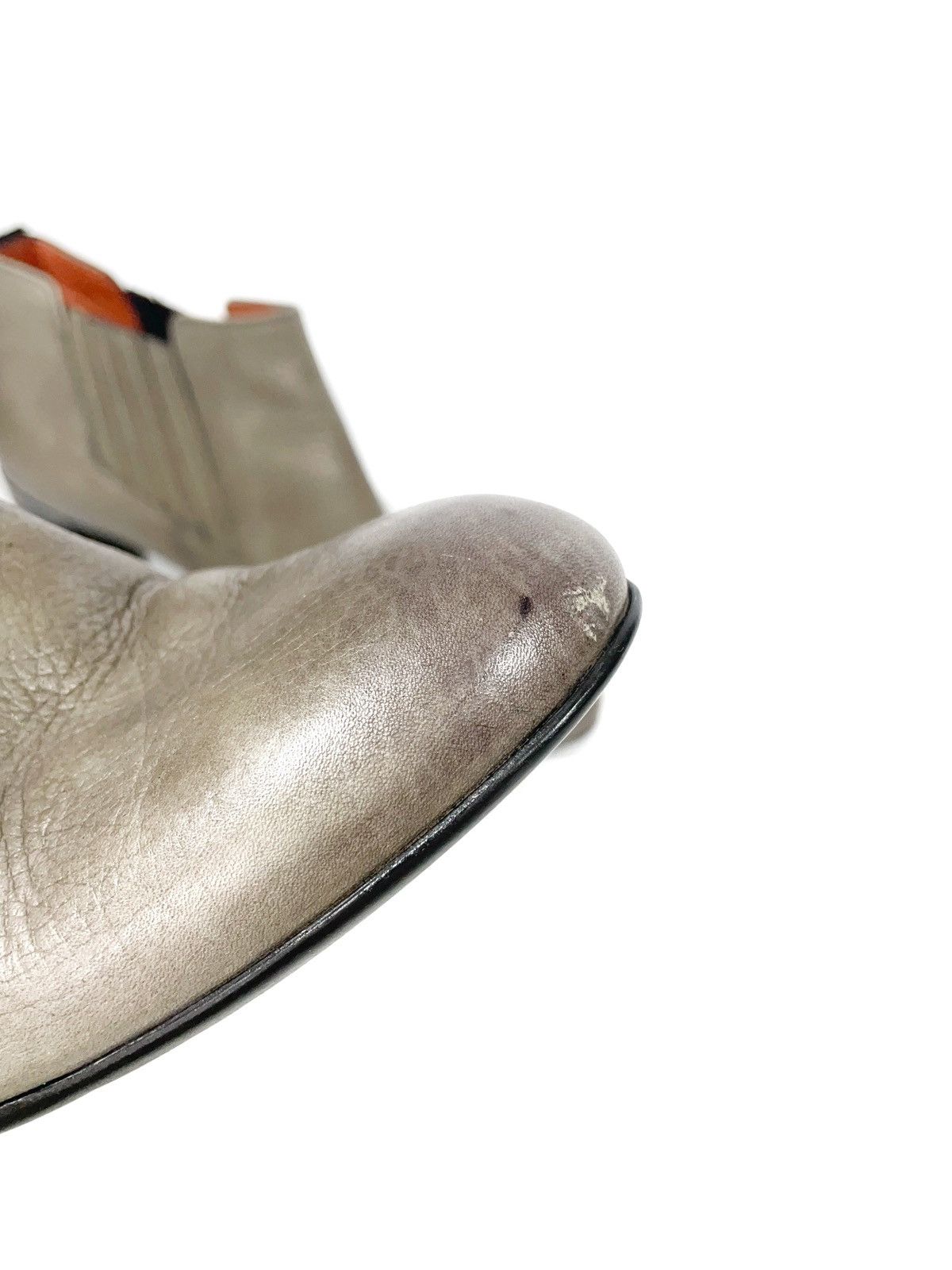 Santoni Santoni Women Leather Ankle Boots Size 36.5 Made In Italy Size US 6.5 / IT 36.5 - 9 Thumbnail