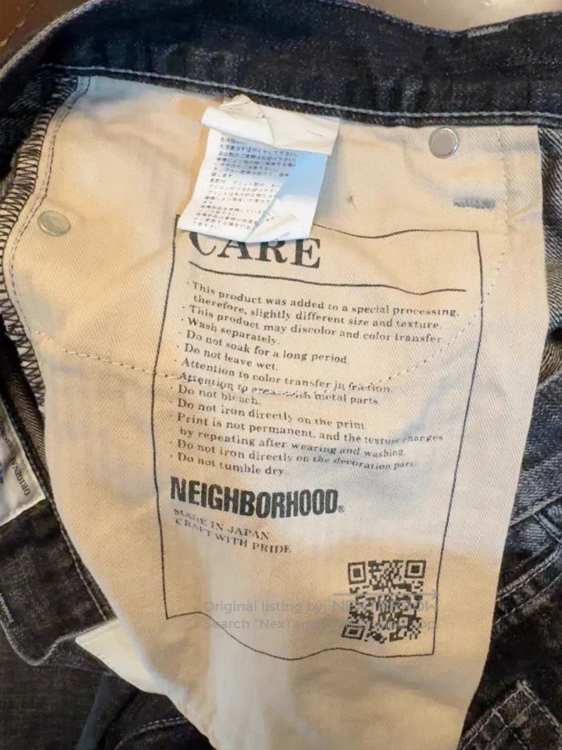 Neighborhood Neighborhood size L Denim pants Size US 27 - 7 Thumbnail