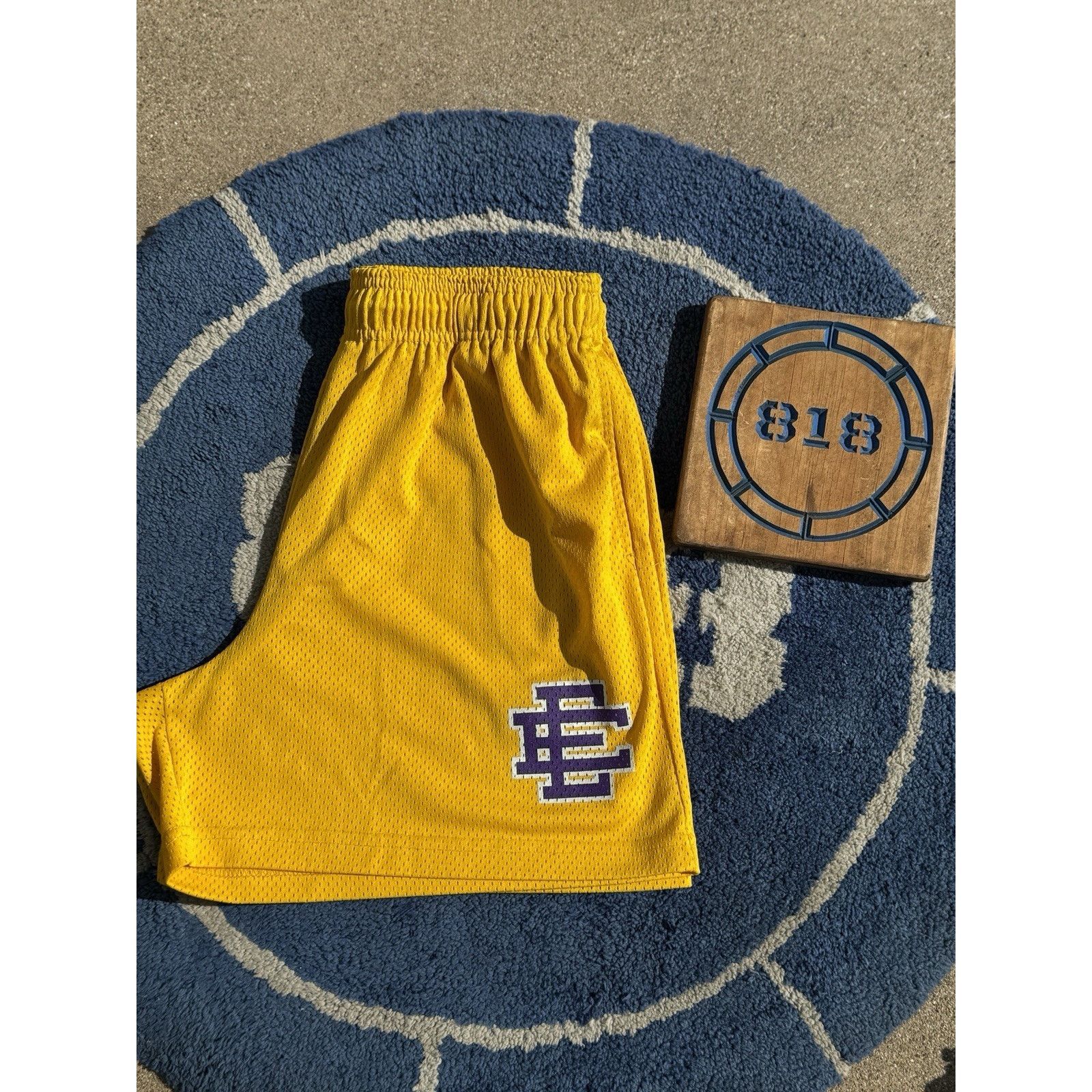 Eric Emanuel Eric Emanuel X Warren Lotas Shorts Mens Size XL Yellow Size US 36 / EU 52 - 1 Thumbnail