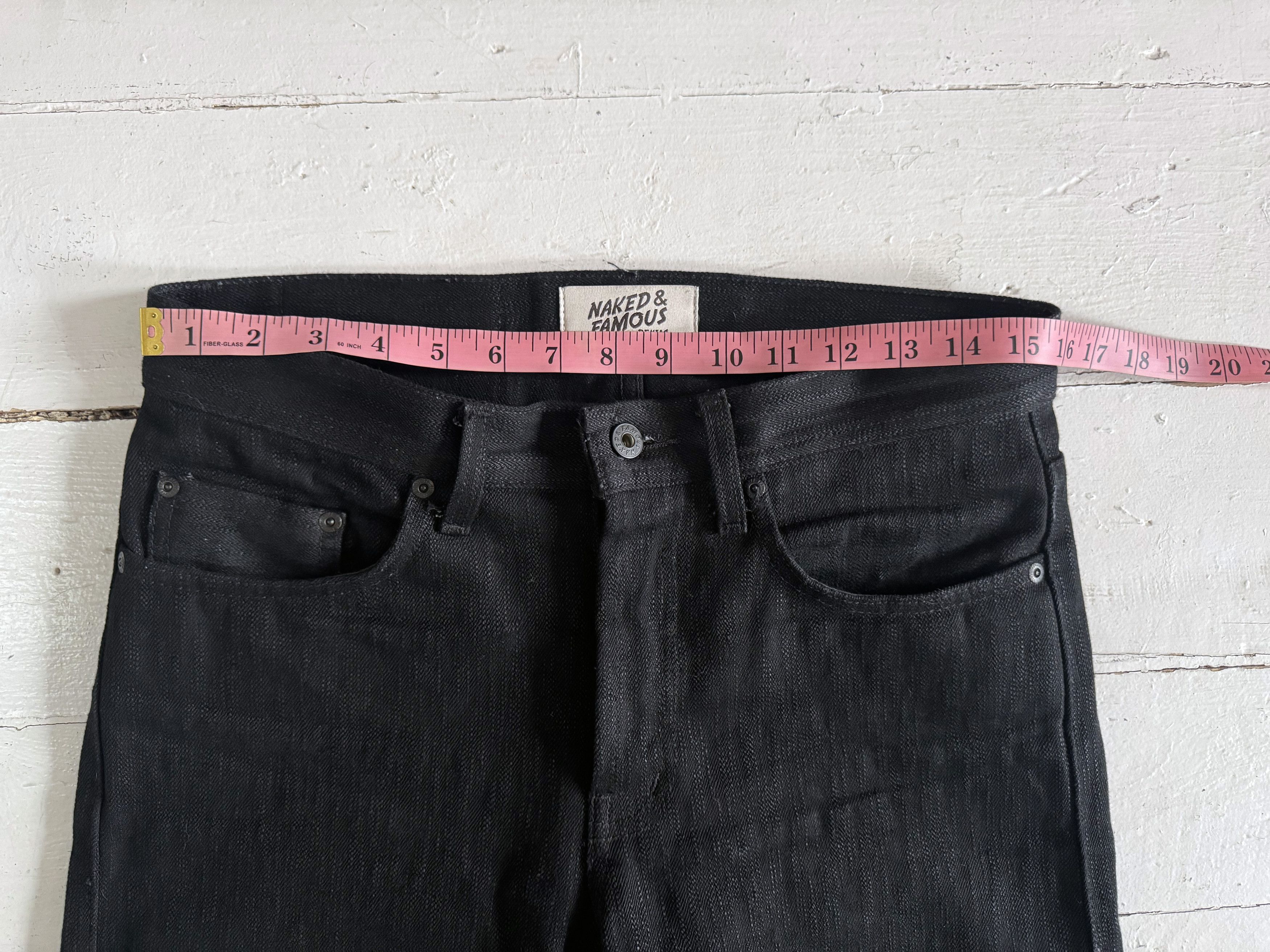 Naked & Famous Shinigami Selvedge – Weird Guy Size US 30 / EU 46 - 6 Thumbnail