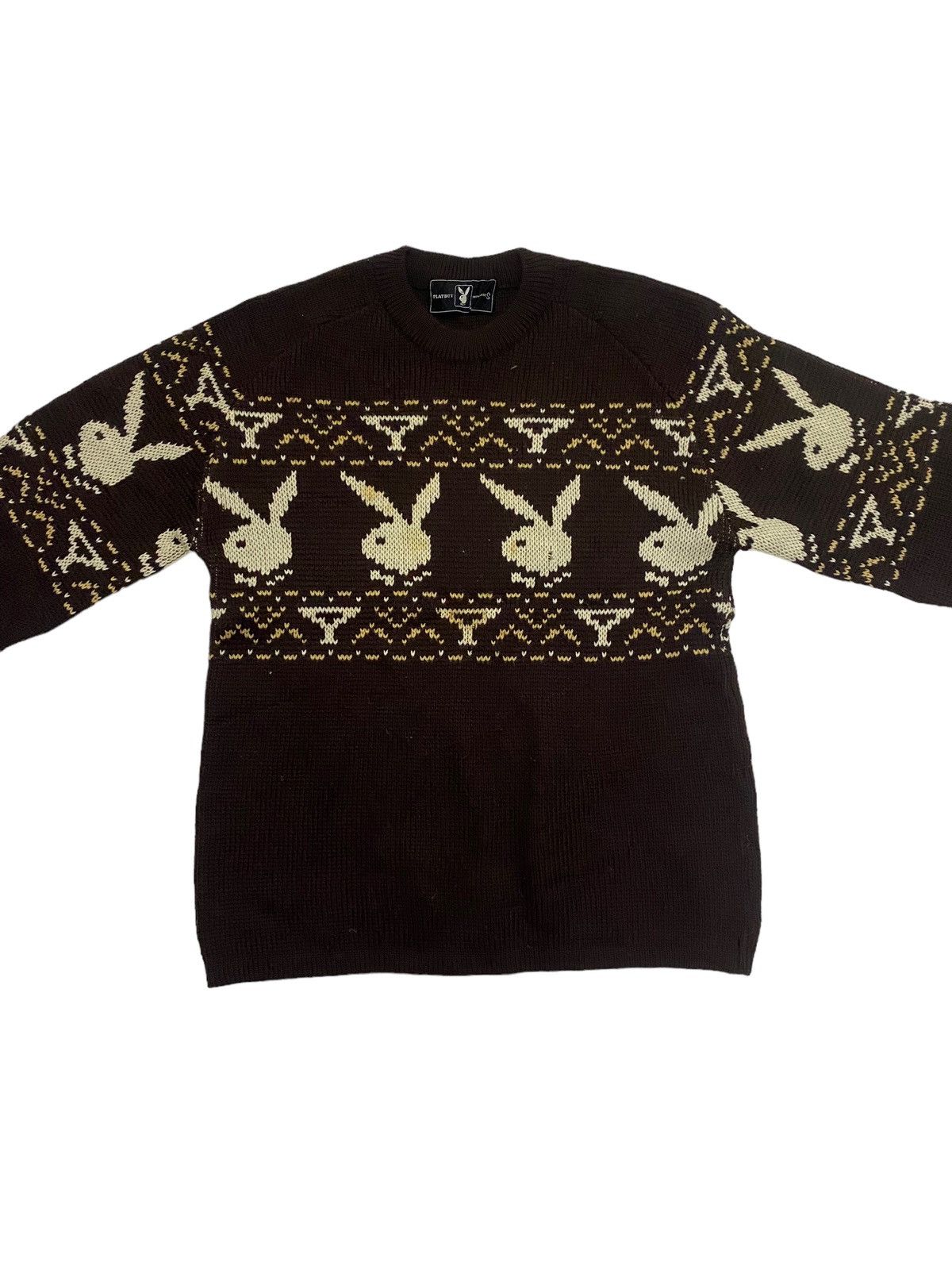 Playboy Playboy Trademark Bunny Logo Knitwear Size US S / EU 44-46 / 1 - 3 Thumbnail