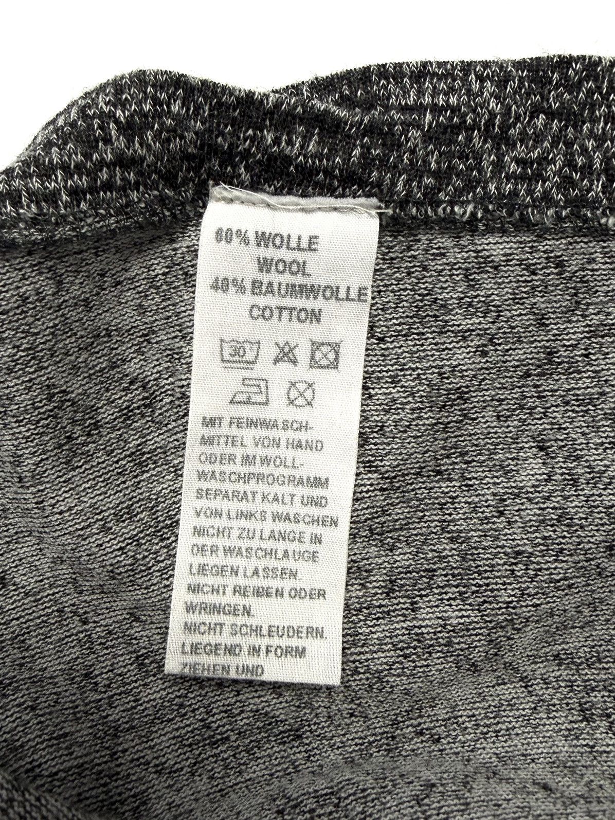 Merz B. Schwanen Merz b Schwanen Henley Long Sleeve Wool Blend Women Vintage Size S / US 4 / IT 40 - 13 Thumbnail