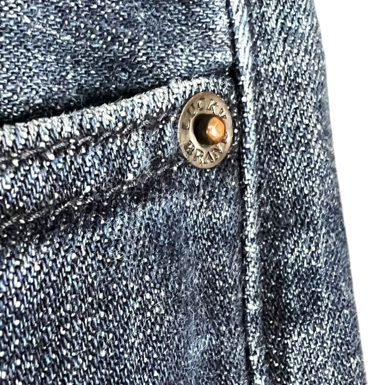Lucky Brand Men's Lucky Brand 121 Heritage Slim Straight Jeans 34x32 Size US 34 / EU 50 - 4 Thumbnail