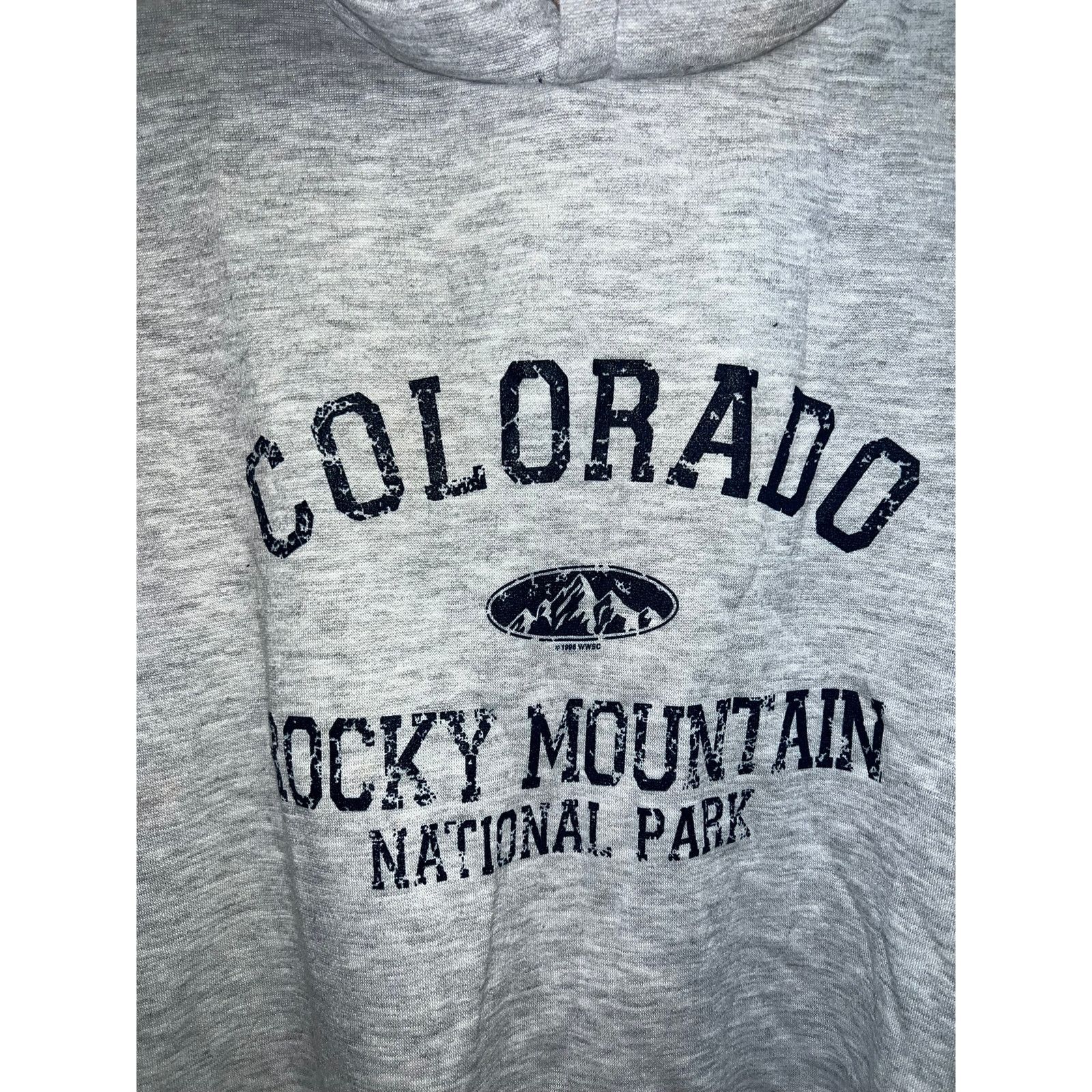 Vintage Vintage Rocky Mountain National Park Hoodie Gray VTG 90s L Size US L / EU 52-54 / 3 - 2 Thumbnail
