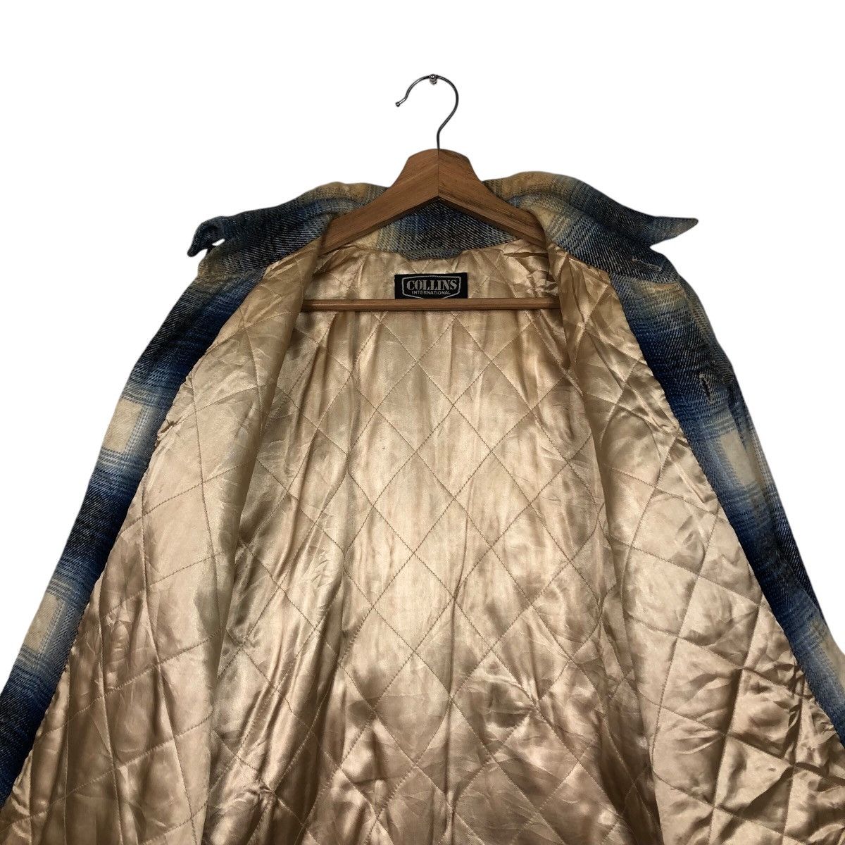 Japanese Brand 📌Vintage Chore Flannel Button Jacket Collins International Size US L / EU 52-54 / 3 - 15 Thumbnail