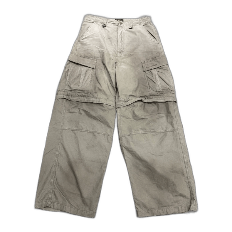 Balenciaga Balenciaga distressed detachable cargo pants Size US 44 / EU 60 - 1 Thumbnail