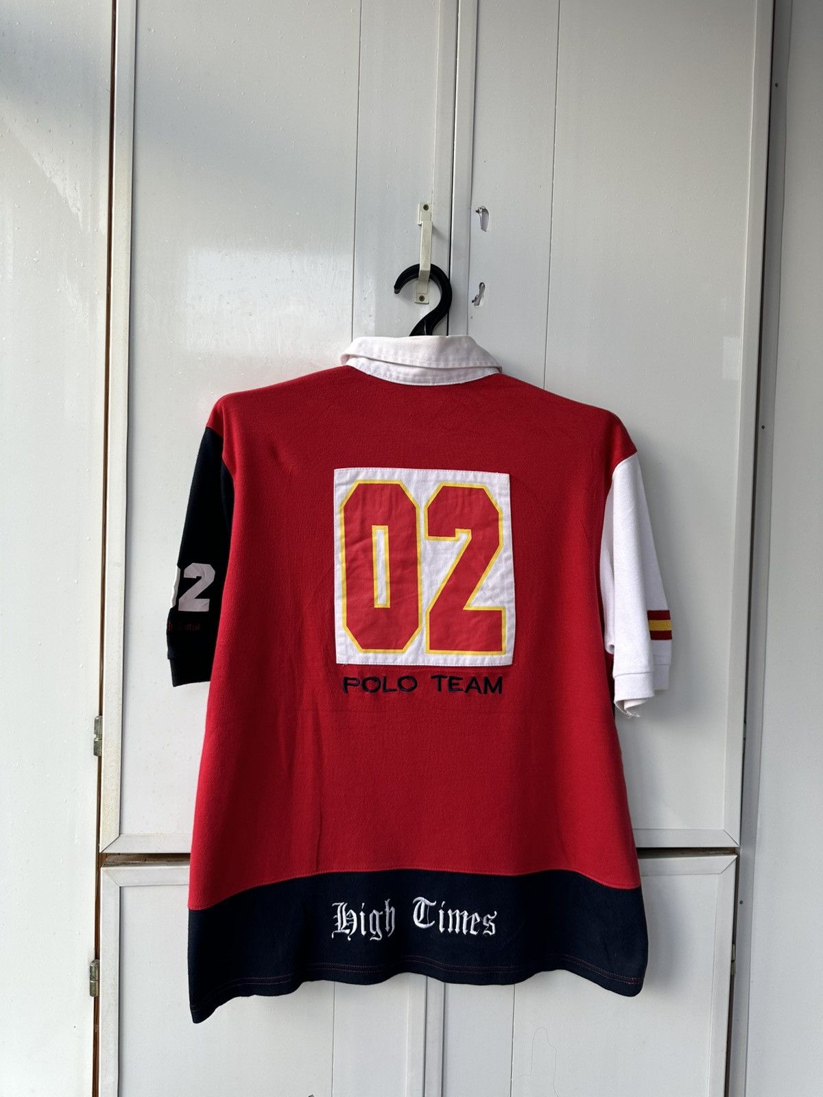 Polo Ralph Lauren Vintage Espana Polo Ralph Style Logo Red Size US L / EU 52-54 / 3 - 11 Thumbnail