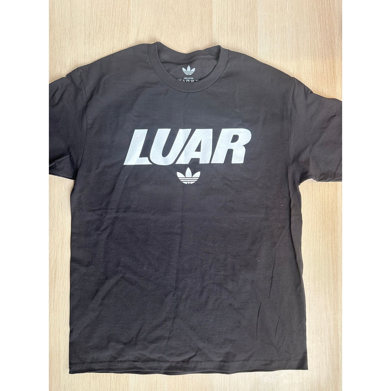 Adidas Rare Adidas x LUAR NYFW Black T-Shirt - Size L - New Size US L / EU 52-54 / 3 - 1 Thumbnail