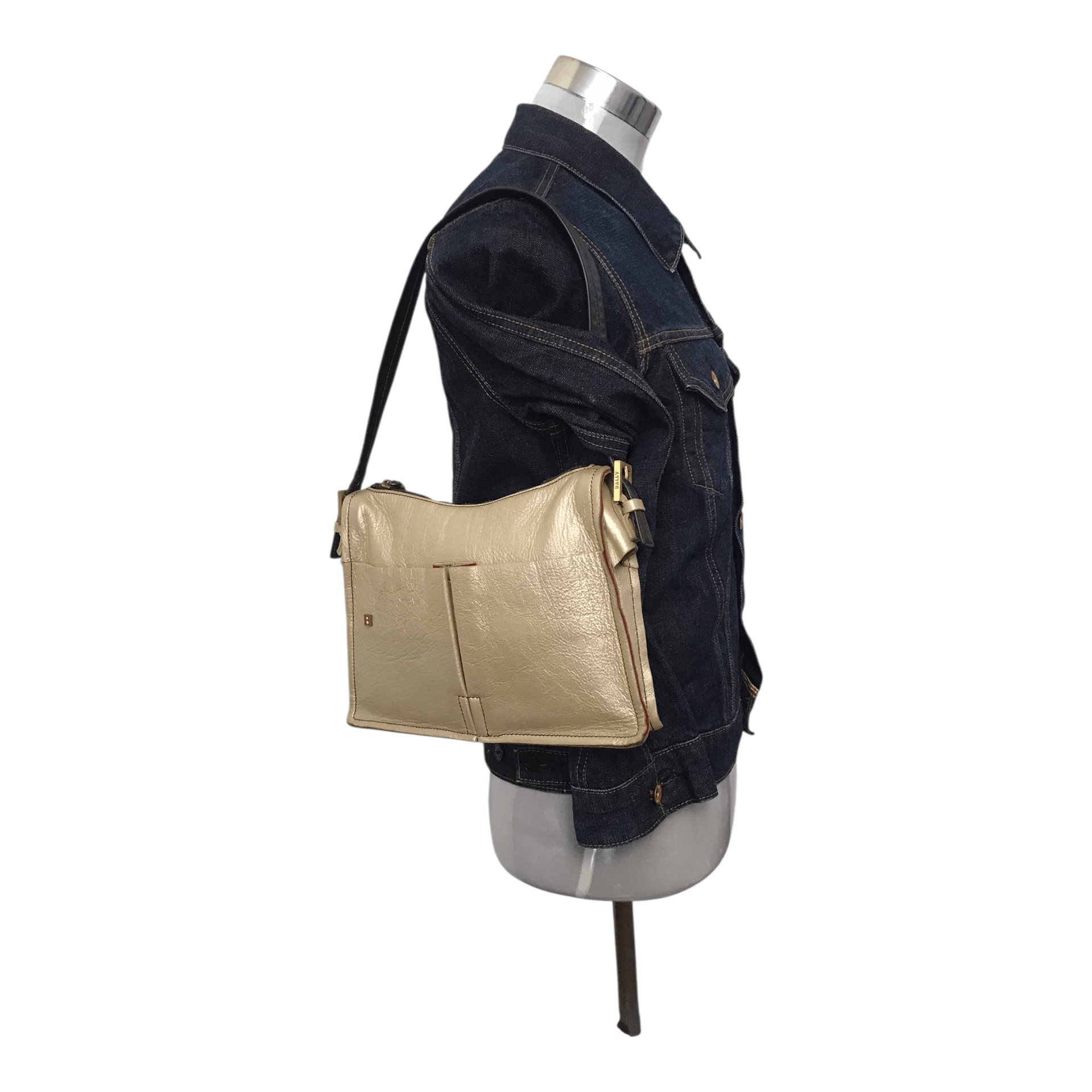 Bally × Genuine Leather × Leather Bally Leather white ShoulderBag Size ONE SIZE - 1 Thumbnail
