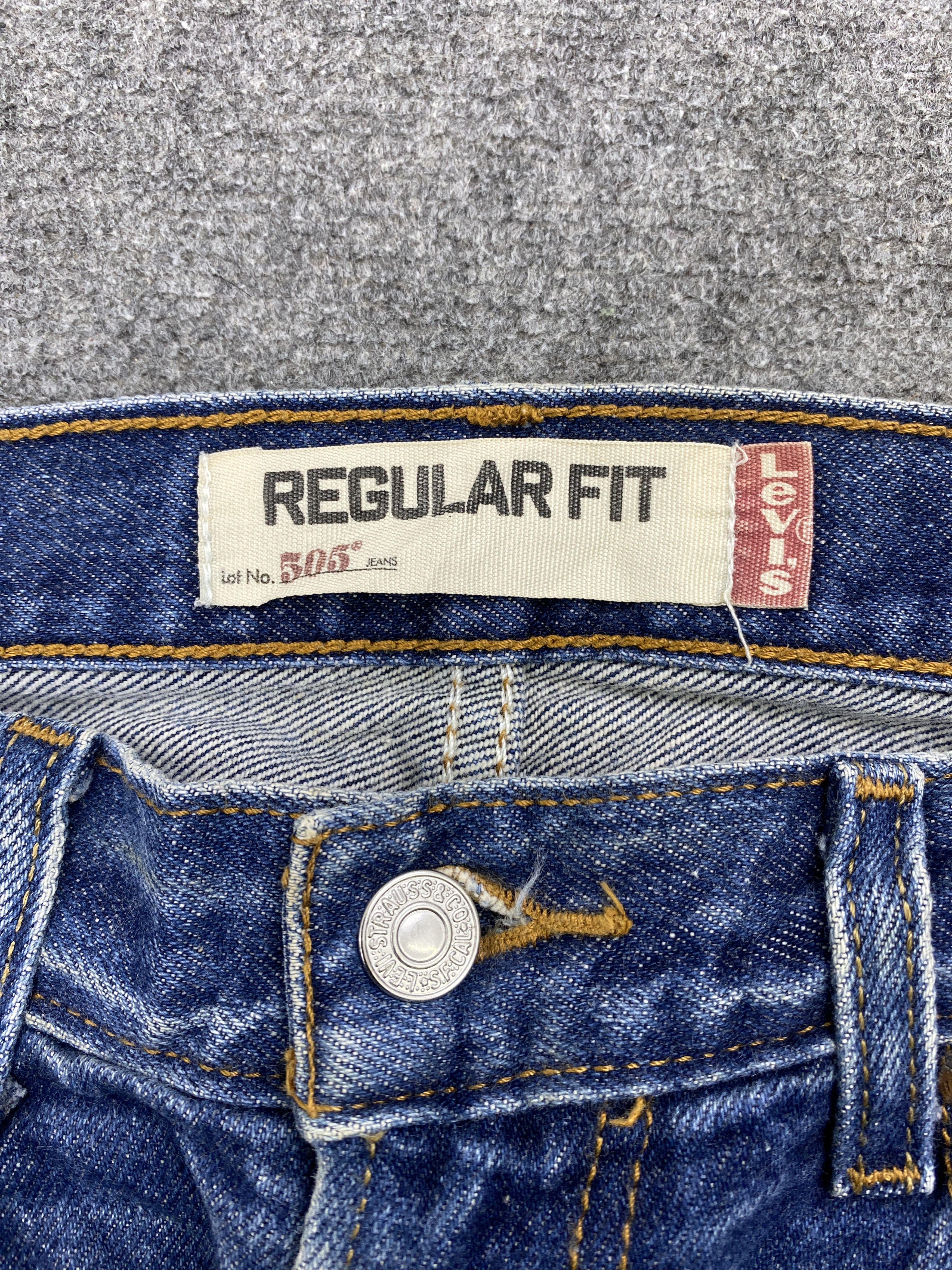 Levi's × Vintage Vintage Levi's 505 Stoned Washed Denim Jeans Size US 33 - 7 Thumbnail
