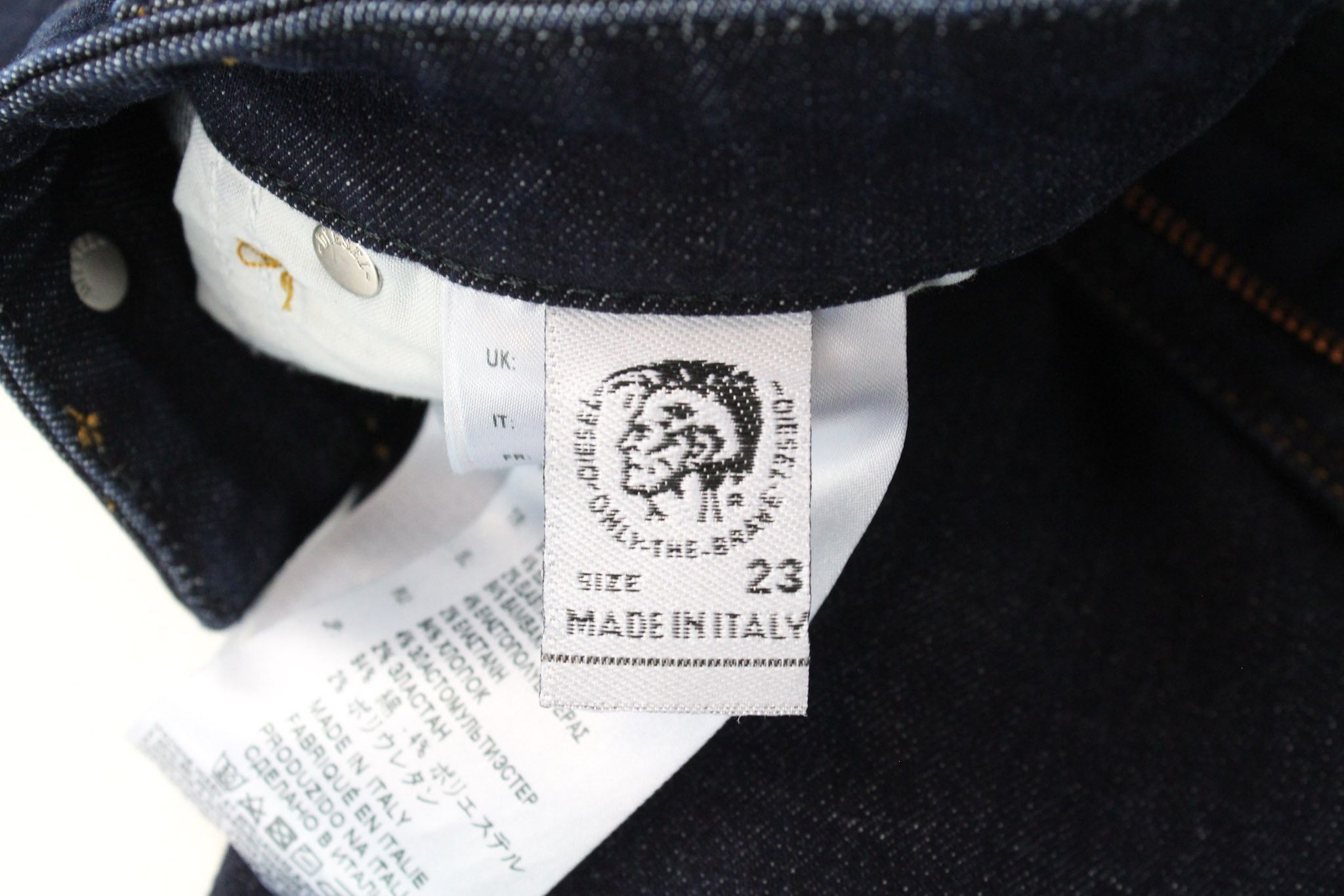 Diesel BABHILA-HIGH 069CF W23/L32 Girls Blue Jeans 71255 Size 23" - 8 Thumbnail