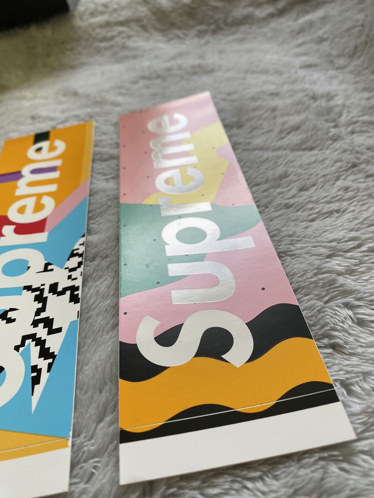 Supreme Supreme mendeni box logo sticker set of 2 authentic Size ONE SIZE - 8 Thumbnail