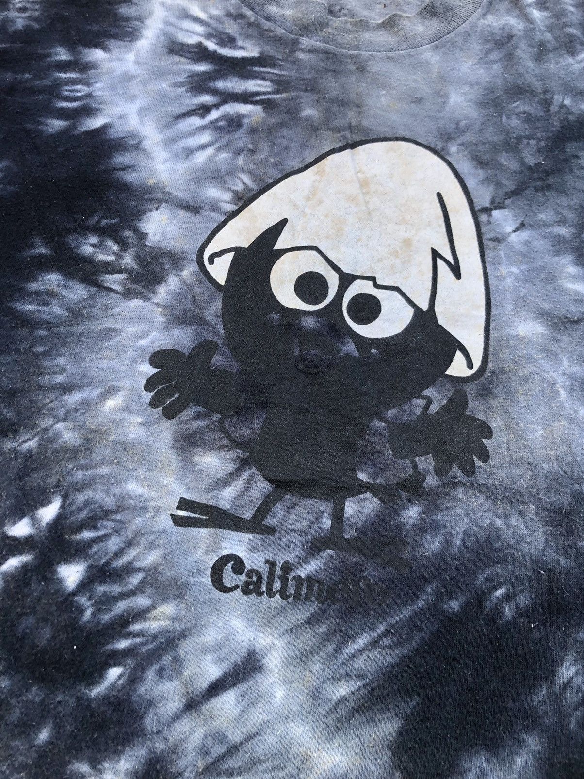 Anime VINTAGE TIE DYE CALIMERO PAGOT TEE Size US L / EU 52-54 / 3 - 2 Thumbnail