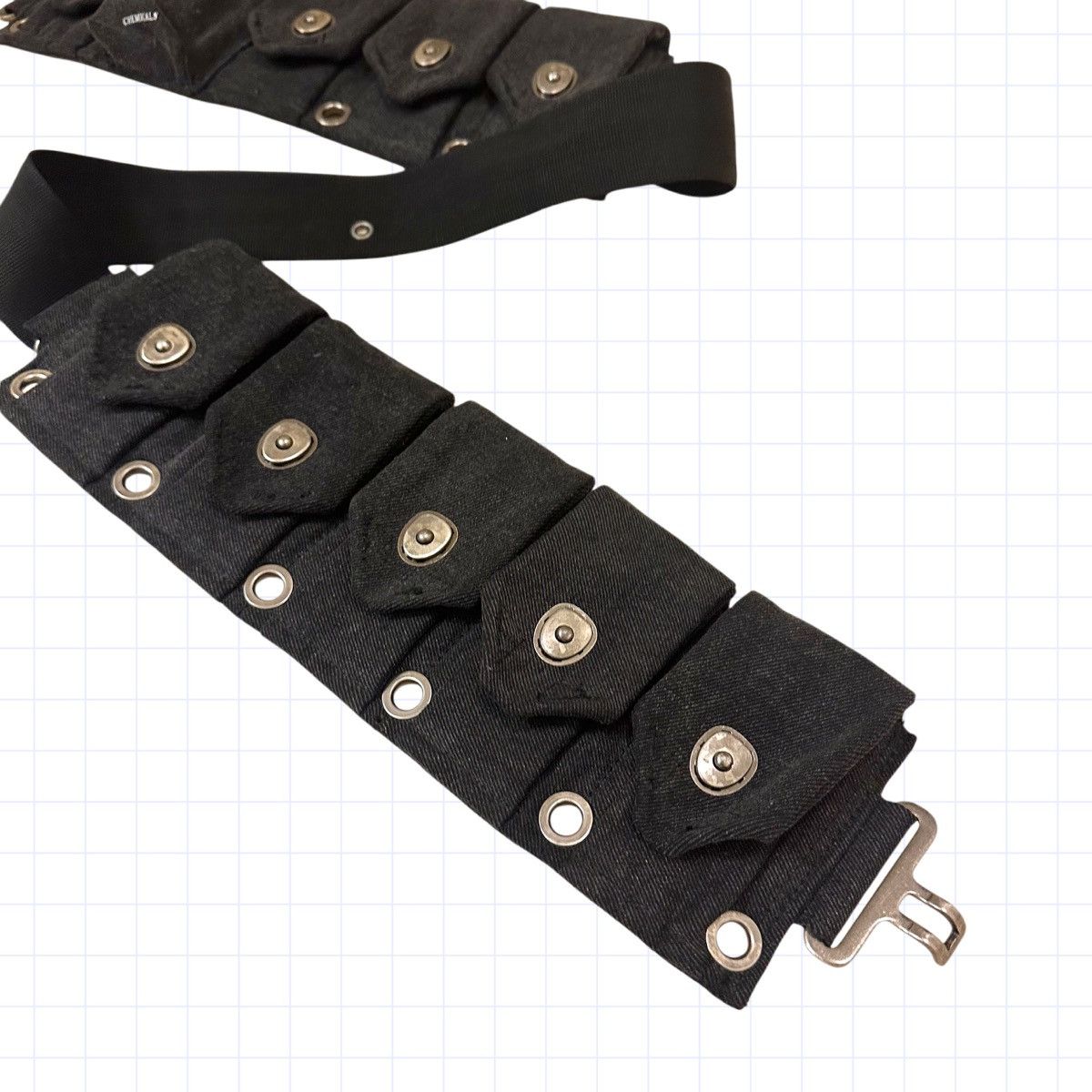 C2H4 Black C2H4 Cross Body Bag Ammo Belt Bandolier Crossbody Size ONE SIZE - 4 Thumbnail