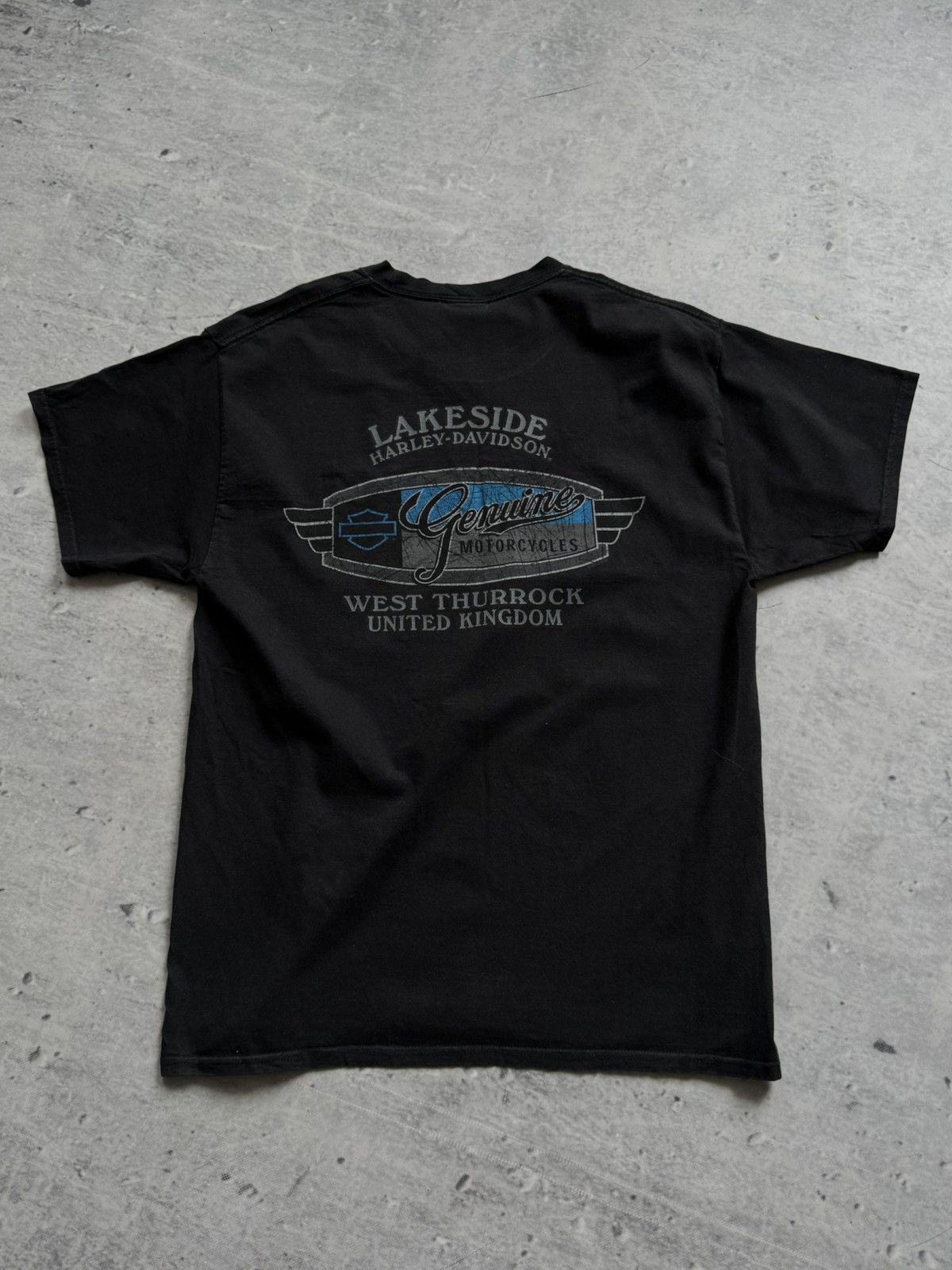 Harley Davidson Harley Davidson Lakeside United Kingdom tee Size US L / EU 52-54 / 3 - 2 Thumbnail