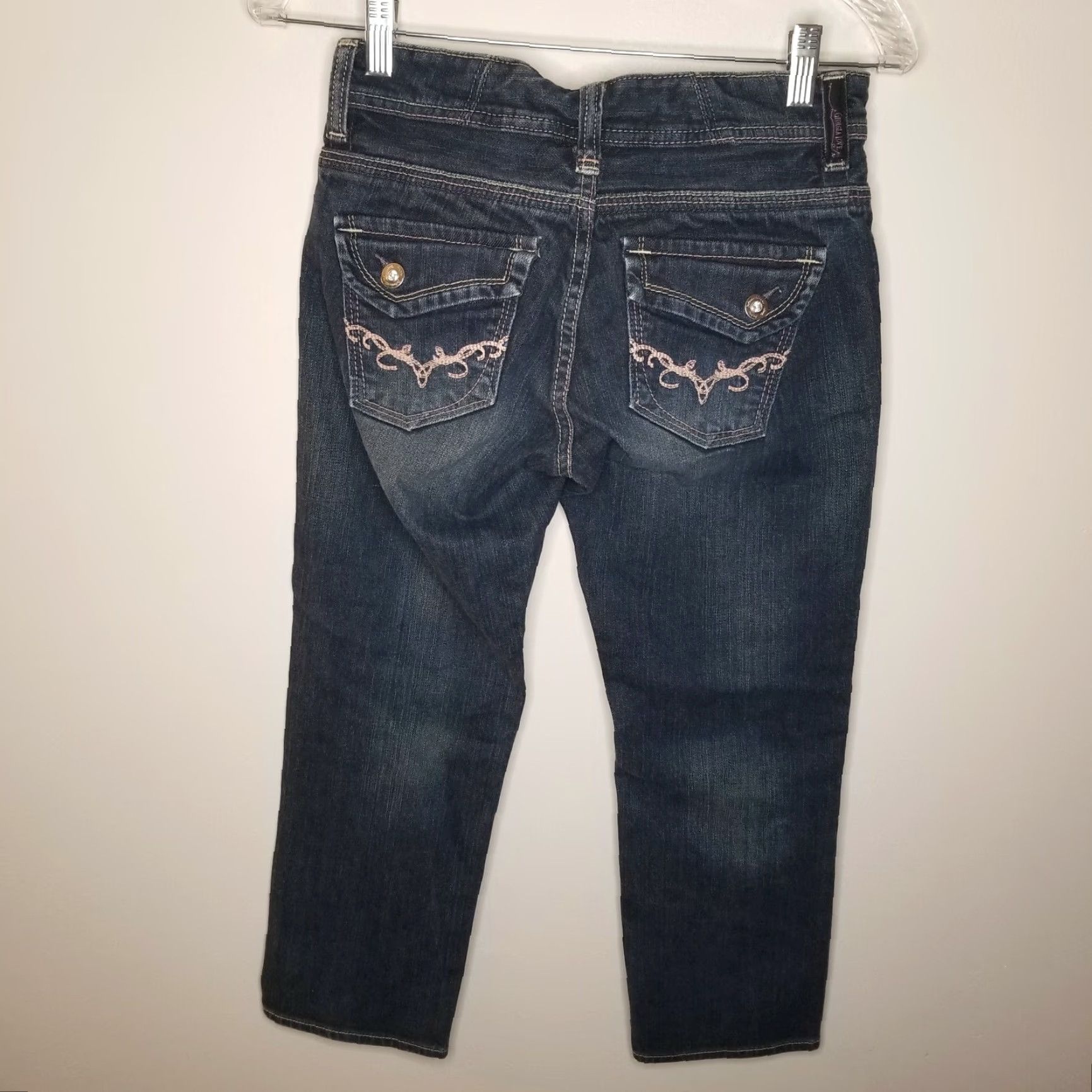 Vintage Georgia Love Womens Jeans Size 28x23 Blue Straight 28x23 Womens Georgia Love Blue Jeans Size 28" / US 6 / IT 42 - 3 Thumbnail