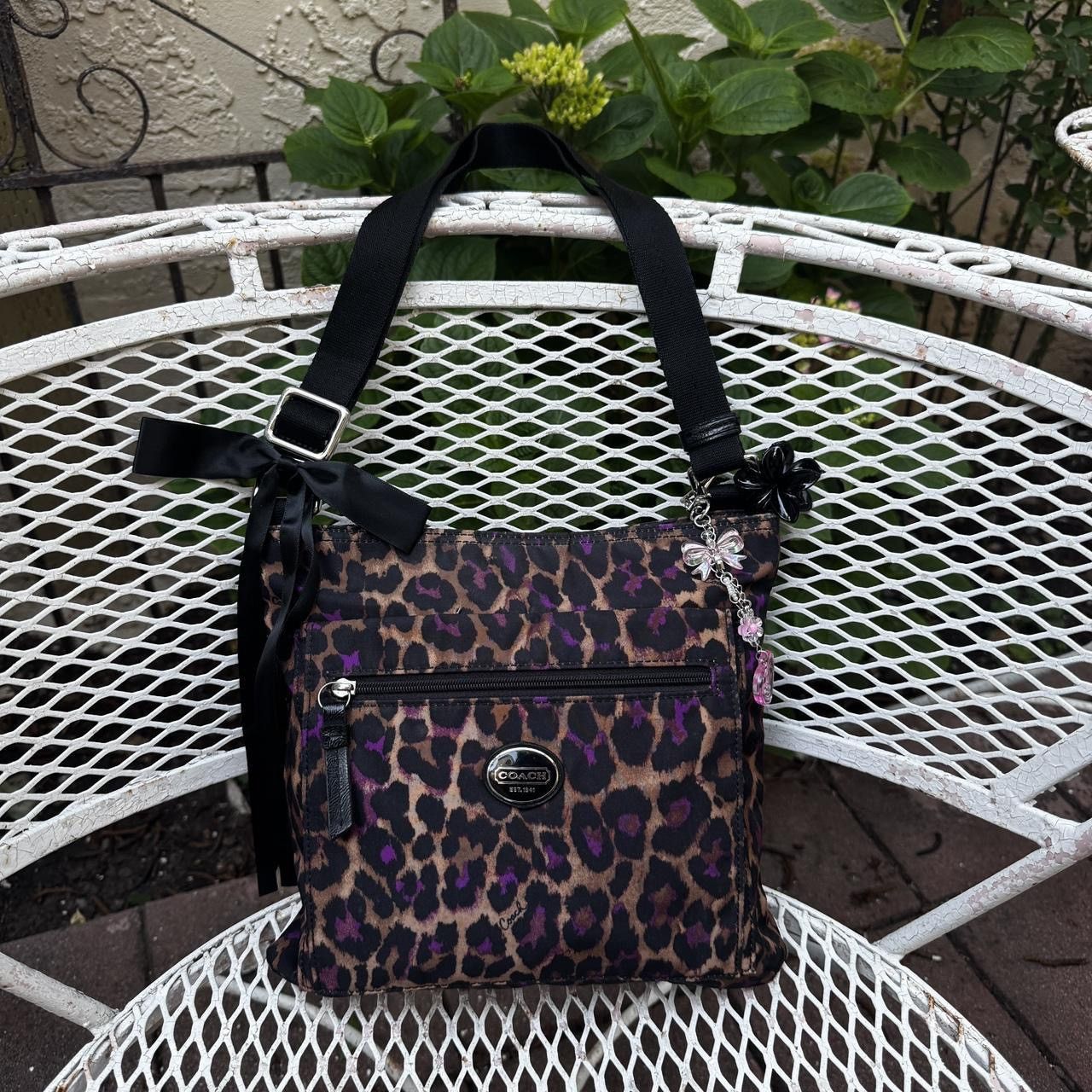 Coach Y2K Nylon Cheetah Coach Shoulder Bag Size ONE SIZE - 1 Thumbnail