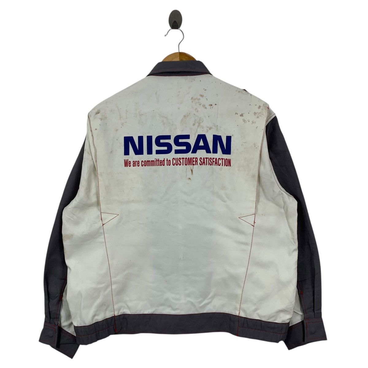 Vintage Vintage NISMO NISSAN HITEQ Racing Team Formula Shirt Jacket Size US L / EU 52-54 / 3 - 4 Thumbnail