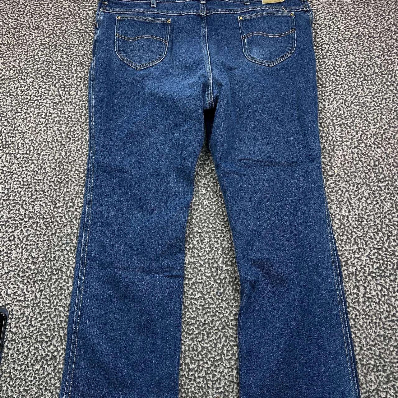 Lee Vintage Lee Jeans 48x32 Denim Pants Straight Outdoor Pocket Size US 32 / EU 48 - 2 Thumbnail