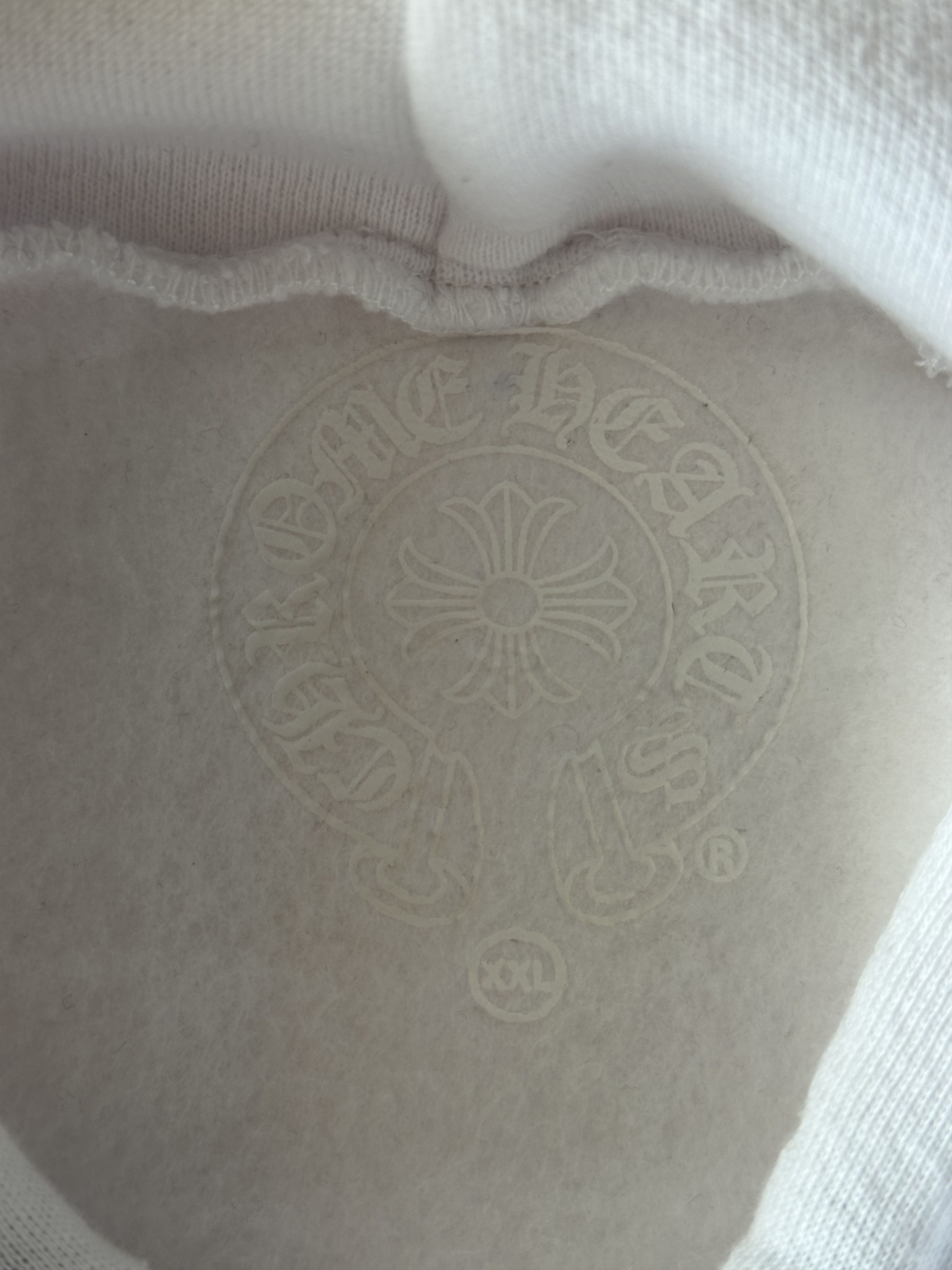 Chrome Hearts Chrome Hearts White & Black Horseshoe Logo Hoodie Size US XXL / EU 58 / 5 - 3 Thumbnail