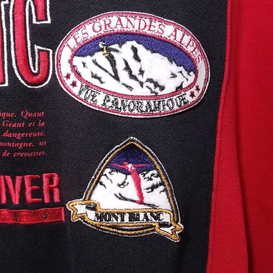 Express VINTAGE Express Sweatshirt Shirt Mens XL Red Mont Blanc Ski 80s Les Grandes Alpes Winter Skiing Size US XL / EU 56 / 4 - 5 Thumbnail