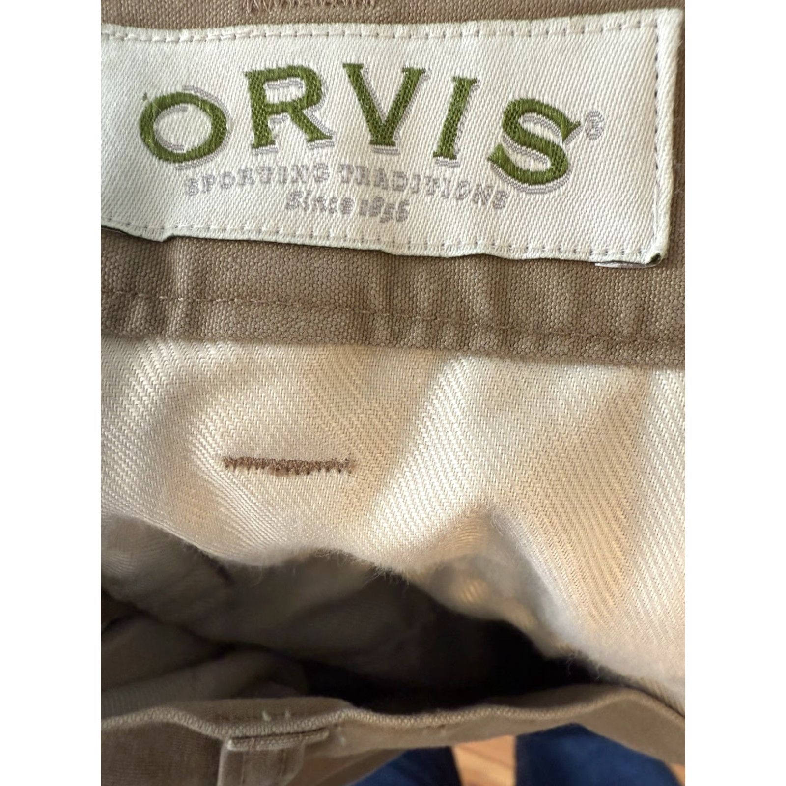 Orvis Orvis Cargo Pants 38x29 Beige Khaki Vintage Outdoor Fishing Cotton Regular 29in Inseam Men Pants Straight Cargo Size US 38 / EU 54 - 5 Thumbnail