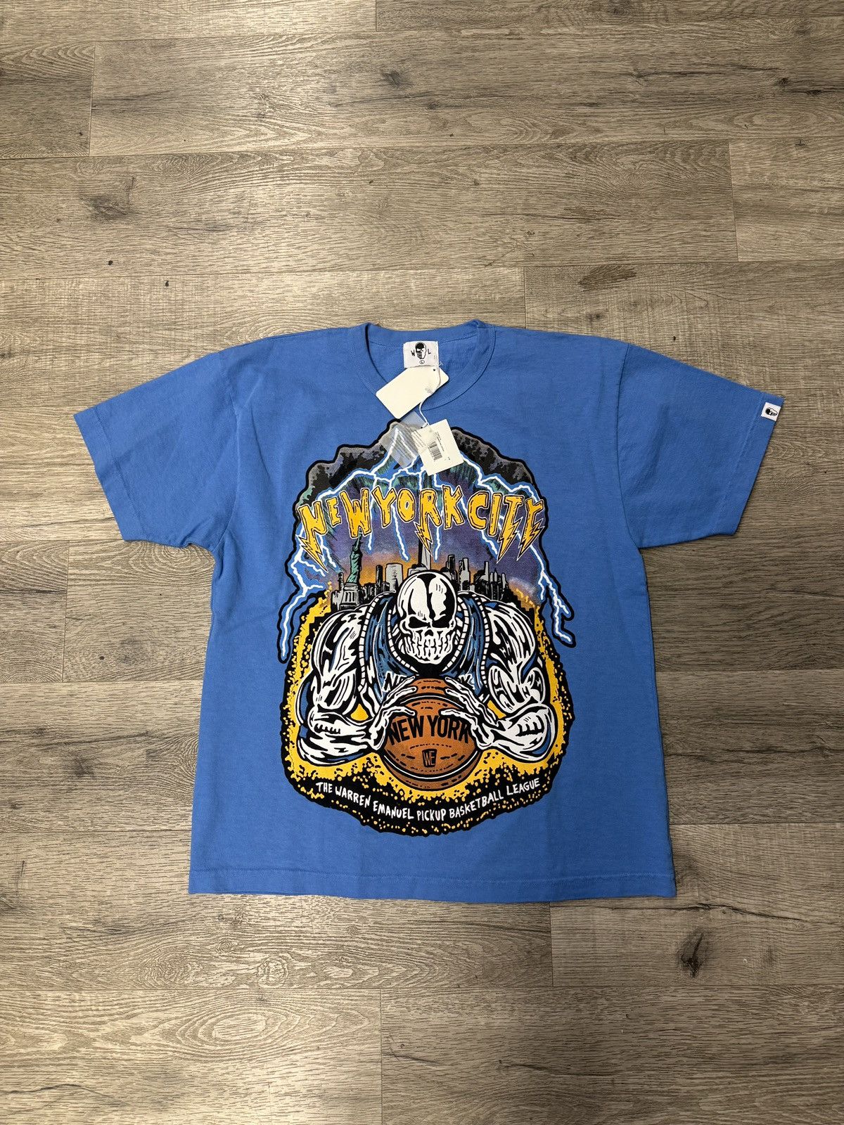 Warren Lotas Warren lotas NY Knicks tee blue Size US L / EU 52-54 / 3 - 1 Thumbnail