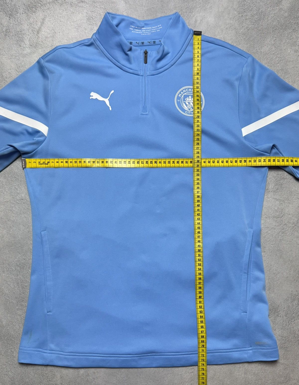 Puma Manchester City 2020 2021 Football Shirt Soccer Top Puma Size US L / EU 52-54 / 3 - 14 Thumbnail
