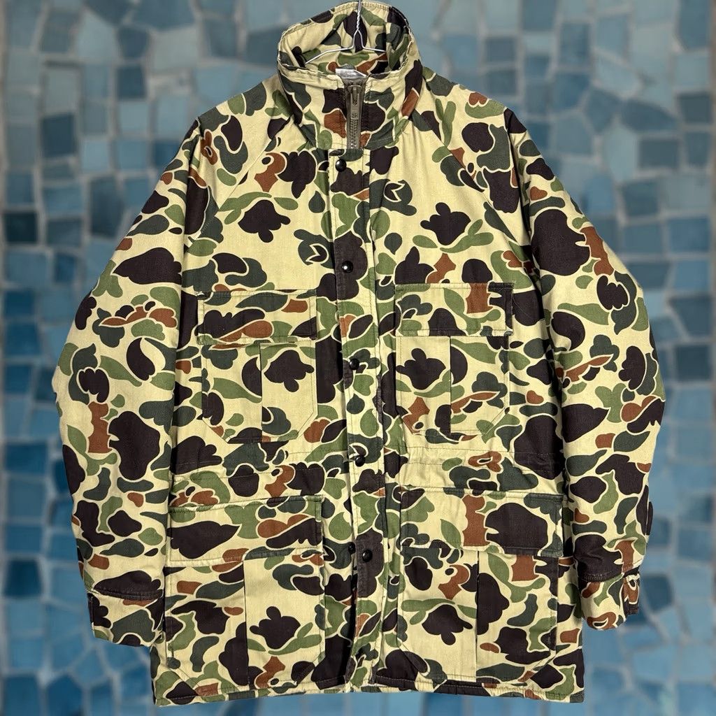 Walls Walls Blizzard Pruf Thinsulate Duck Frog Camo Coat Jacket Chore Barn Field Men S Vintage Military Jacket Size US S / EU 44-46 / 1 - 1 Thumbnail