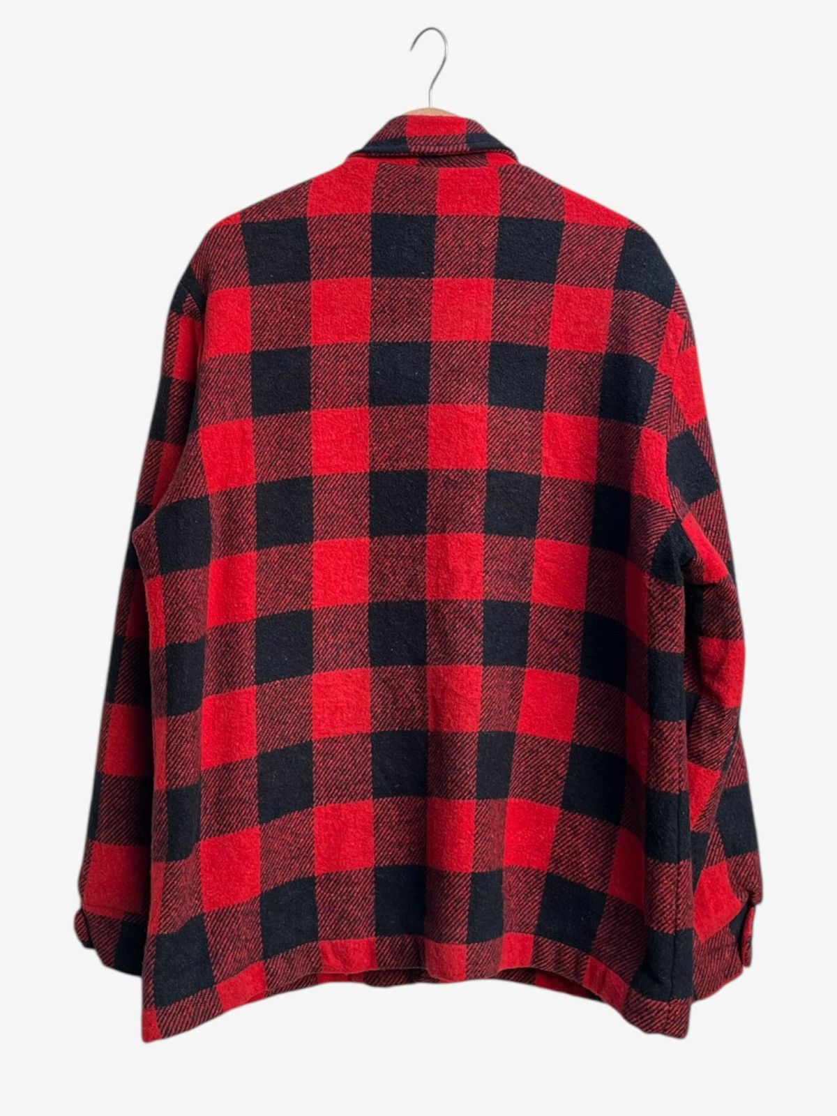 Sears Vintage 80’s Sears Buffalo Plaid Flannel Jacket Size US L / EU 52-54 / 3 - 4 Thumbnail