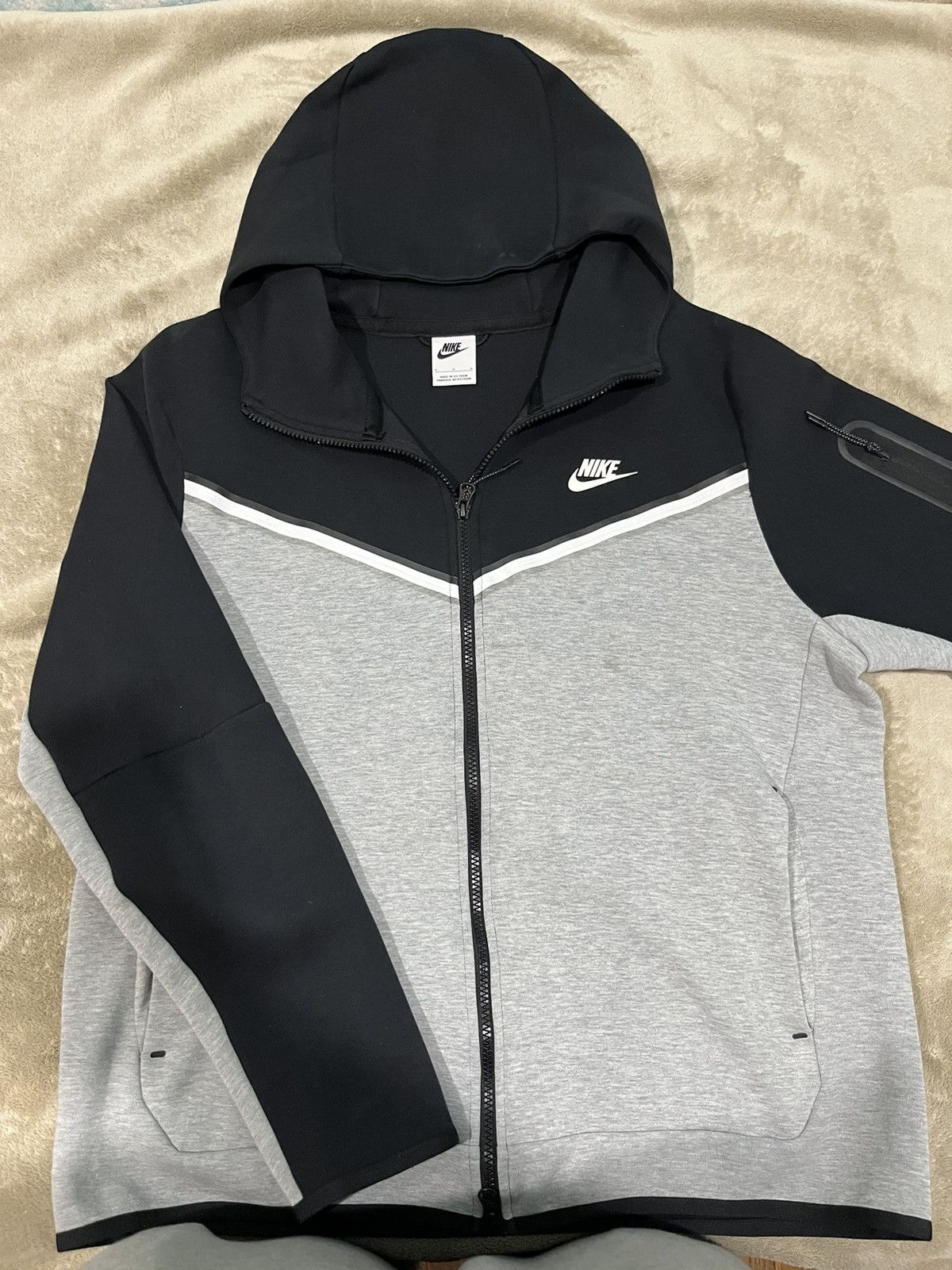 Nike Black/Gray Nike Tech Size US L / EU 52-54 / 3 - 2 Thumbnail