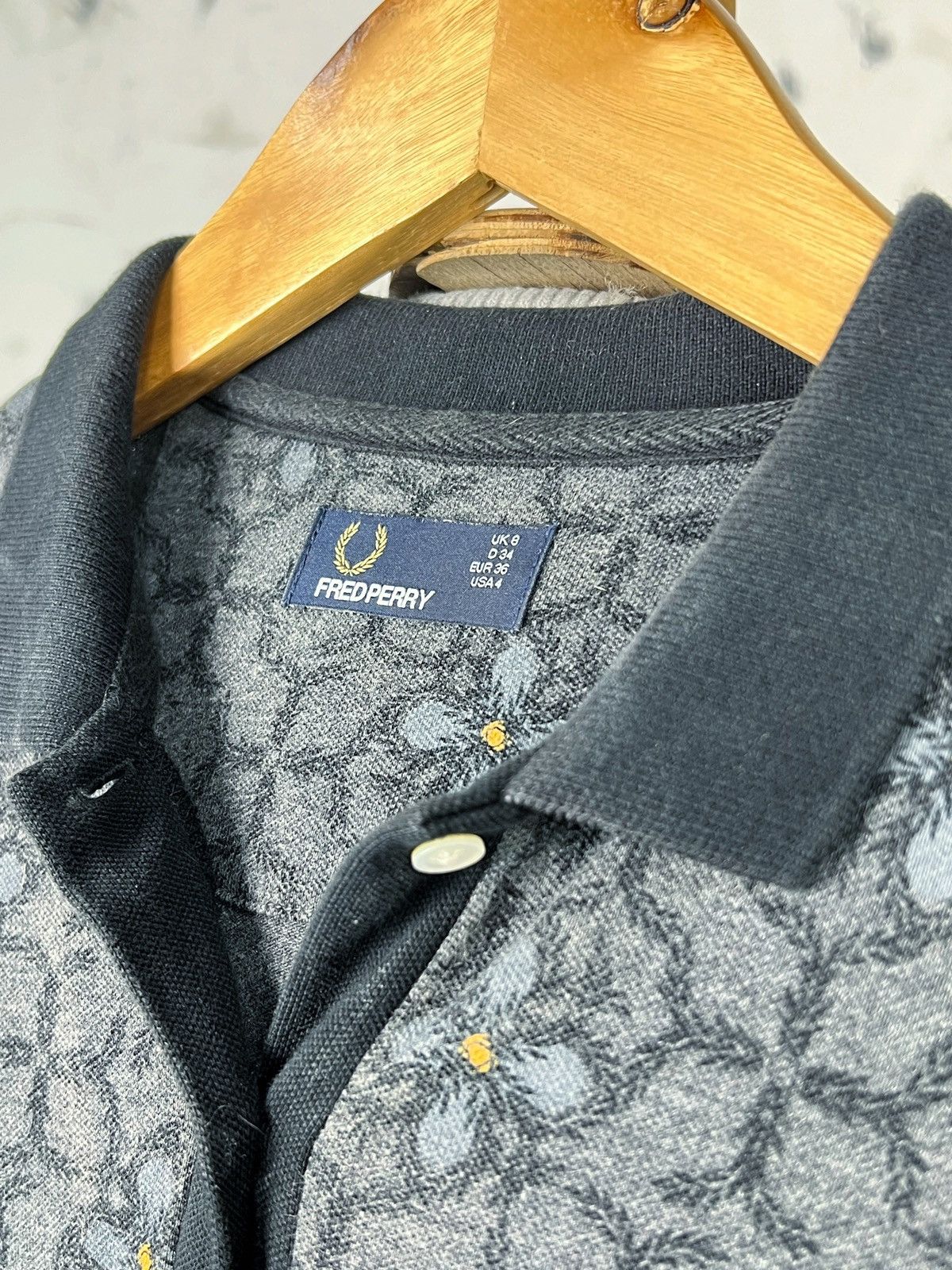 Fred Perry Fred Perry Patterned Polo Dress Size S - M 4 Size S / US 4 / IT 40 - 5 Thumbnail