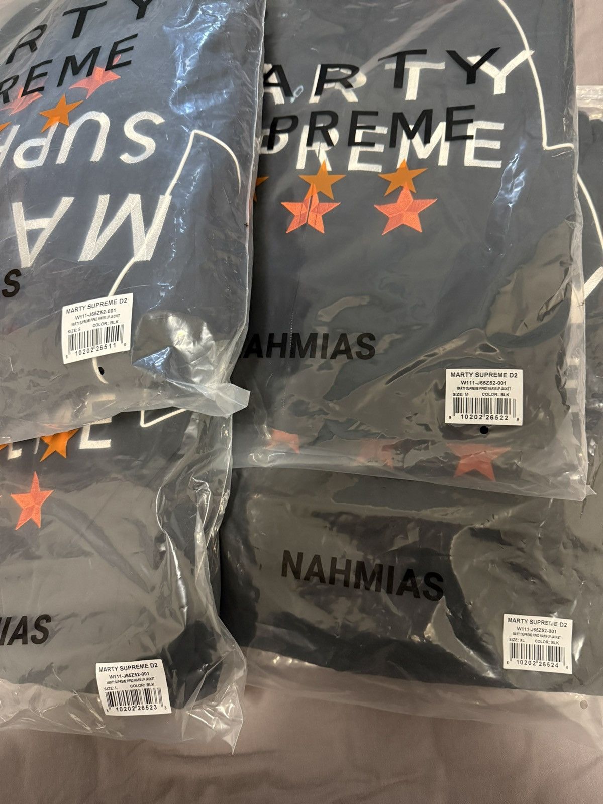 A24 × Nahmias NAHMIAS x Marty Supreme A24 classic piped warm up Jacket Size US M / EU 48-50 / 2 - 8 Thumbnail