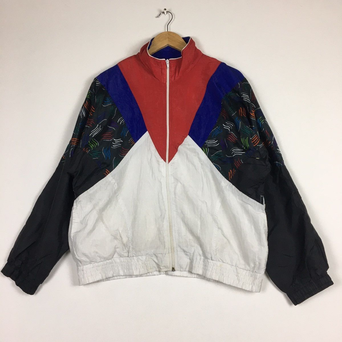 Vintage Vintage Sunterra Multicoloured Track Jacket Size M / US 6-8 / IT 42-44 - 1 Thumbnail