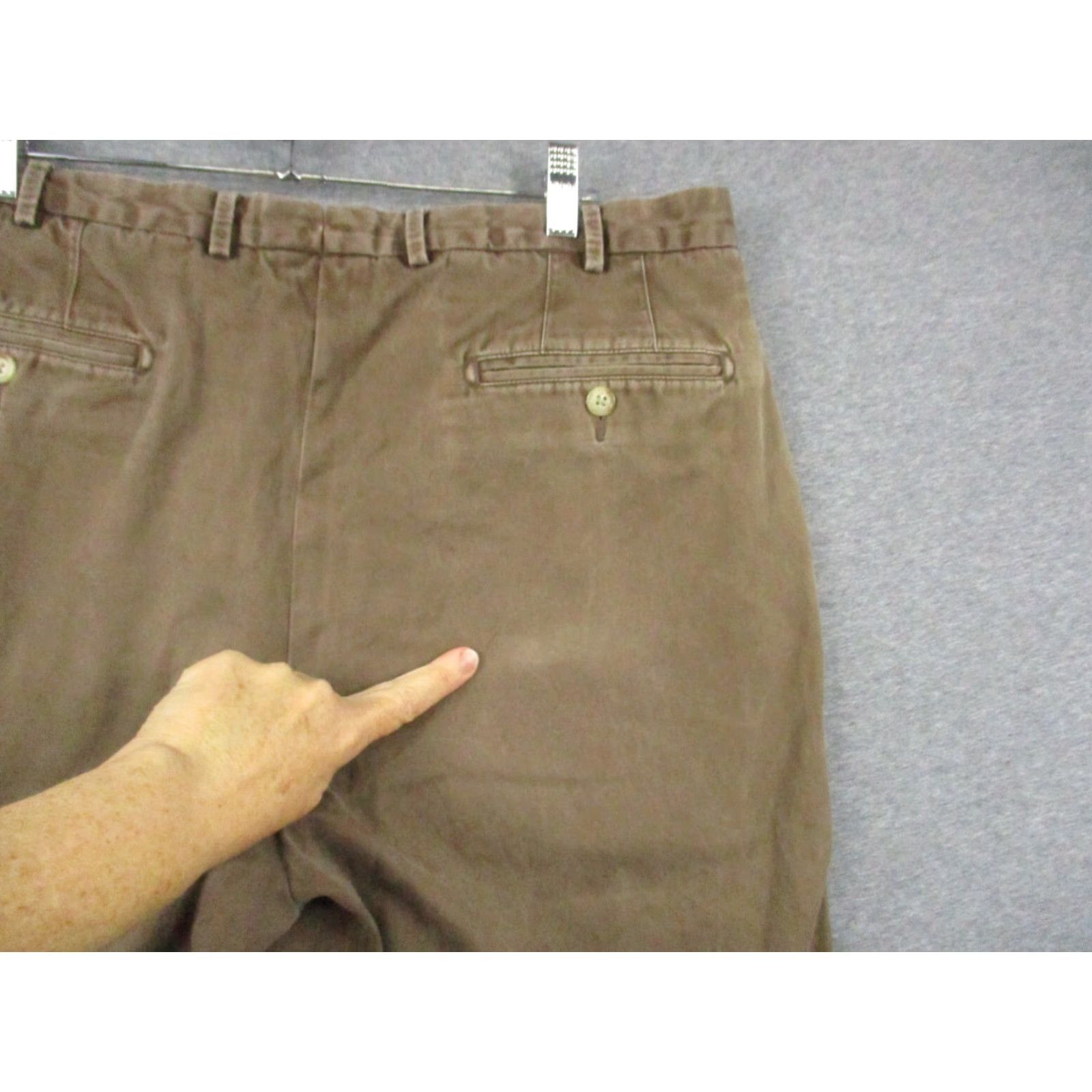 Peter Millar VINTAGE Peter Millar PantS 36x26 Brown Straight Short Chino Golf Size US 36 / EU 52 - 6 Thumbnail