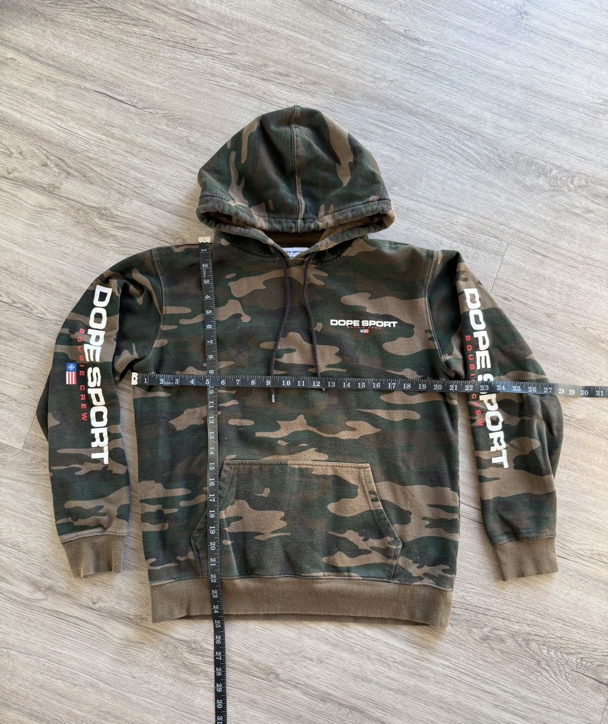 Vintage Dope Sport Camo Hoodie Size US M / EU 48-50 / 2 - 4 Thumbnail