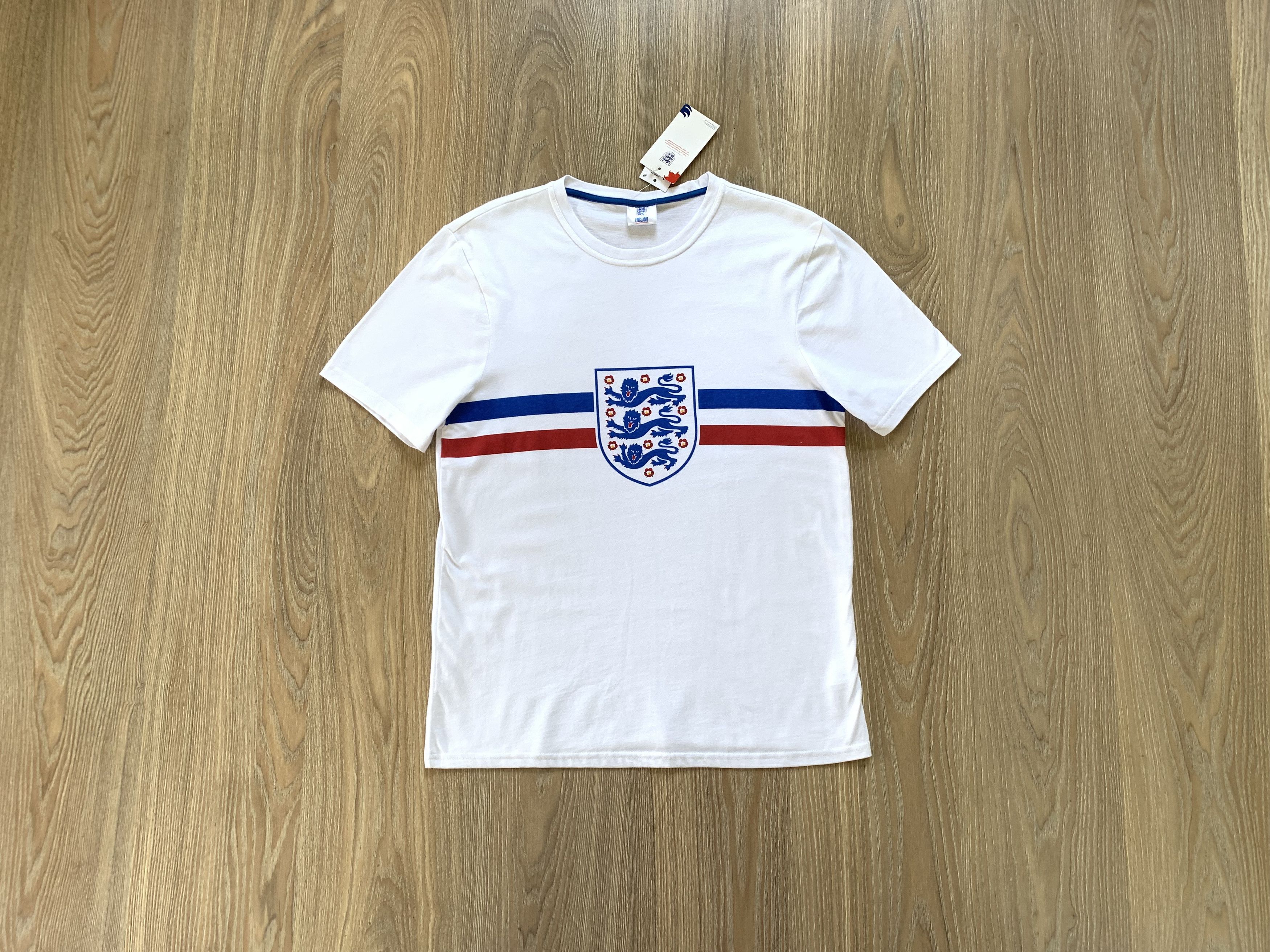 Other England Cotton Big Logo White T Shirt Size US M / EU 48-50 / 2 - 1 Thumbnail