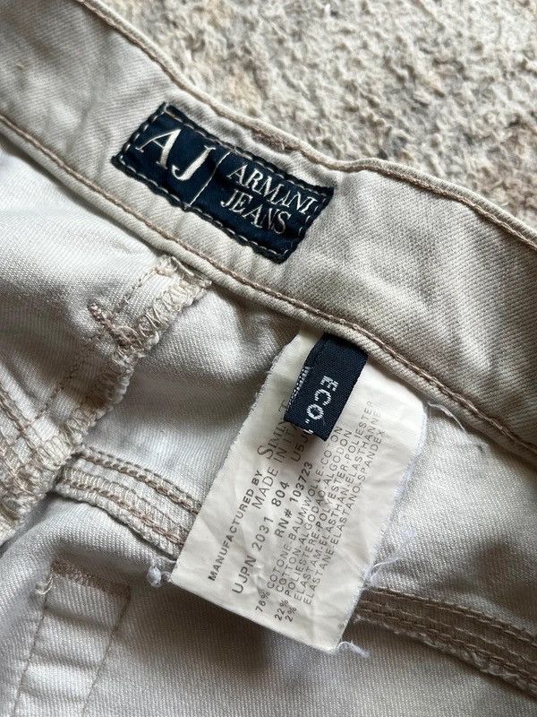 Armani Armani Jeans Size 29 Made in Italy Flared Pants Rare 2000s Size 29" - 6 Thumbnail