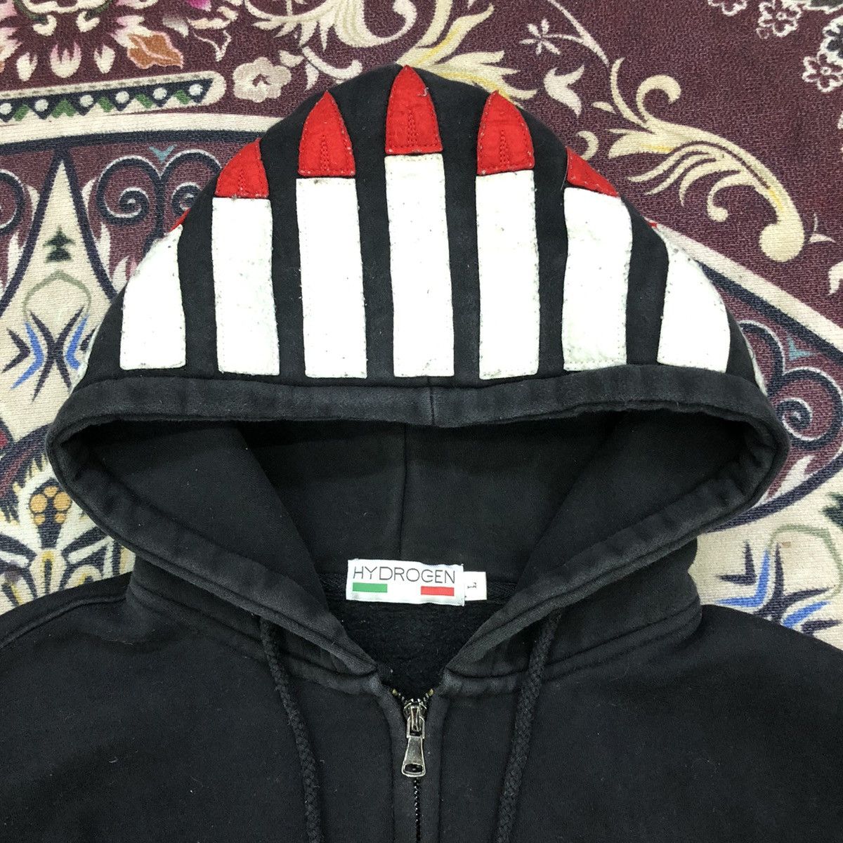 HYDROGEN Hydrogen Apache Hoodie Design Sweater Jacket Size US L / EU 52-54 / 3 - 7 Thumbnail