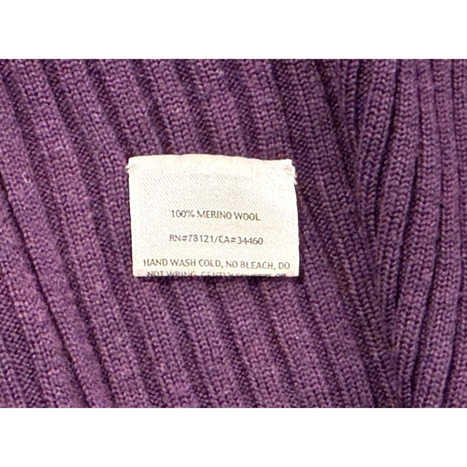 Eileen Fisher EILEEN FISHER Cardigan Open Knit 100% Merino Wool Purple Womens Small Size S Idaho? (Wait) Size S / US 4 / IT 40 - 5 Thumbnail